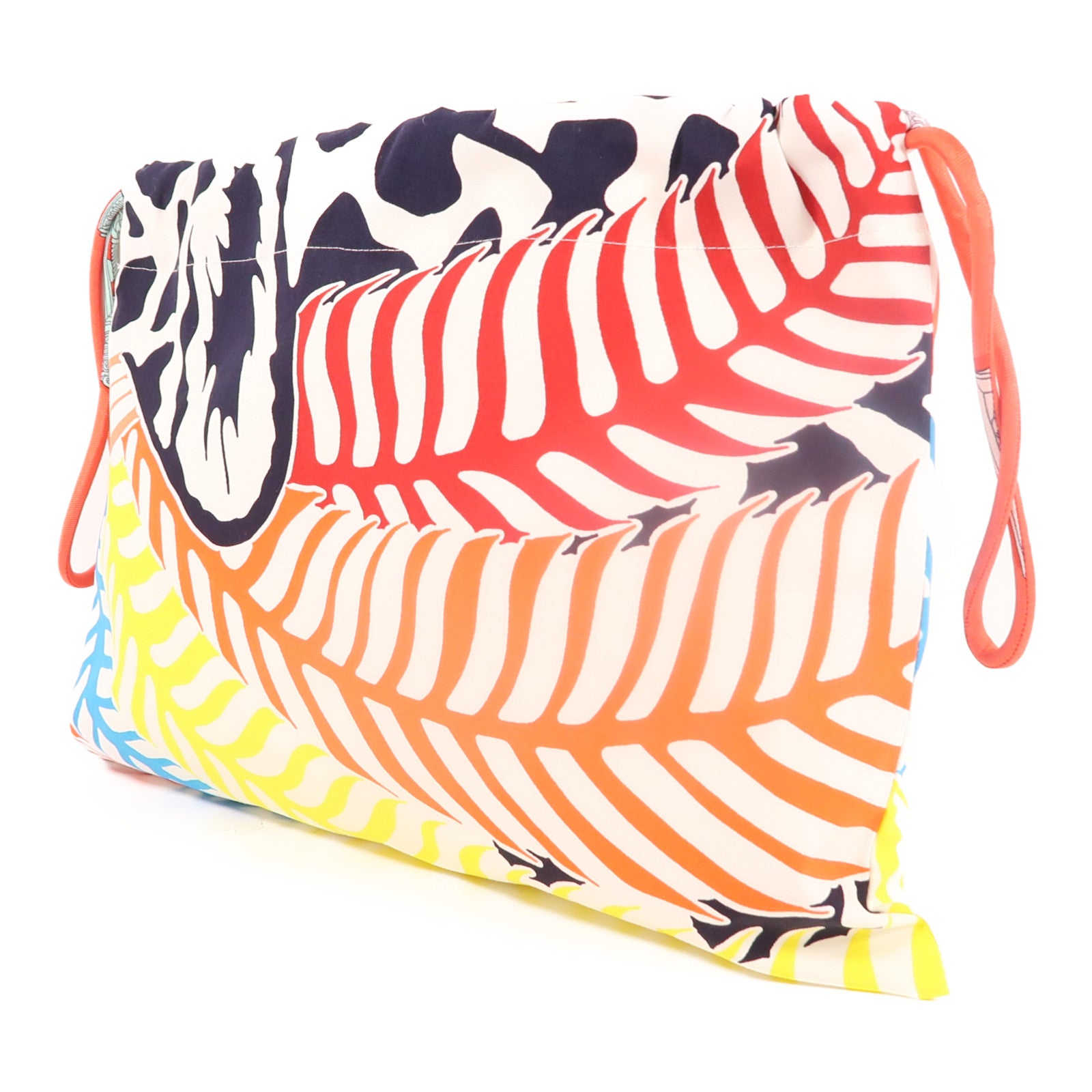 HERMES 棉布Pouch肩背袋