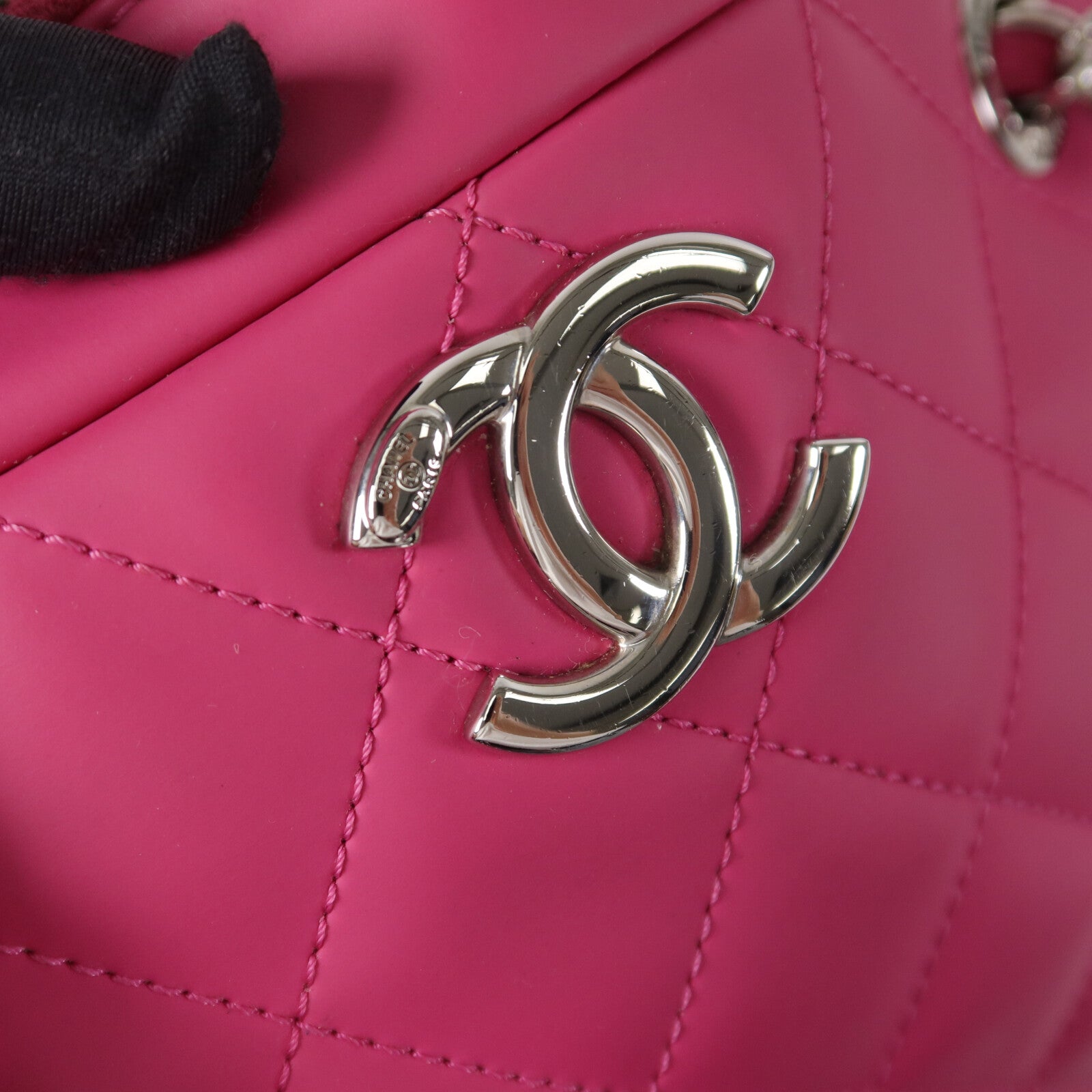 CHANEL Rubber Coco Rain Camera Bag鏈帶肩背袋