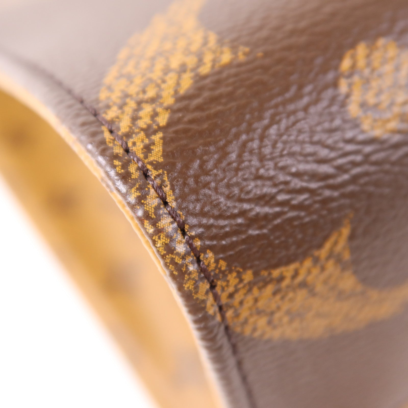 LOUIS VUITTON LV GHW On The Go MM 2 Way Bag M45321 Monogram Giant Brown