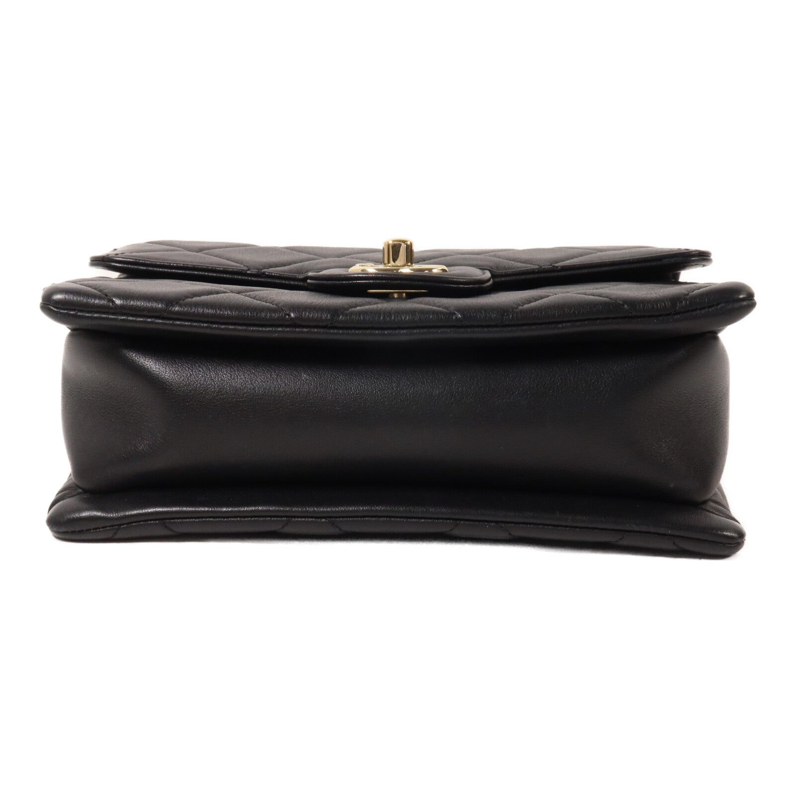 CHANEL 羊皮皮革Flap Bag鏈帶肩背袋