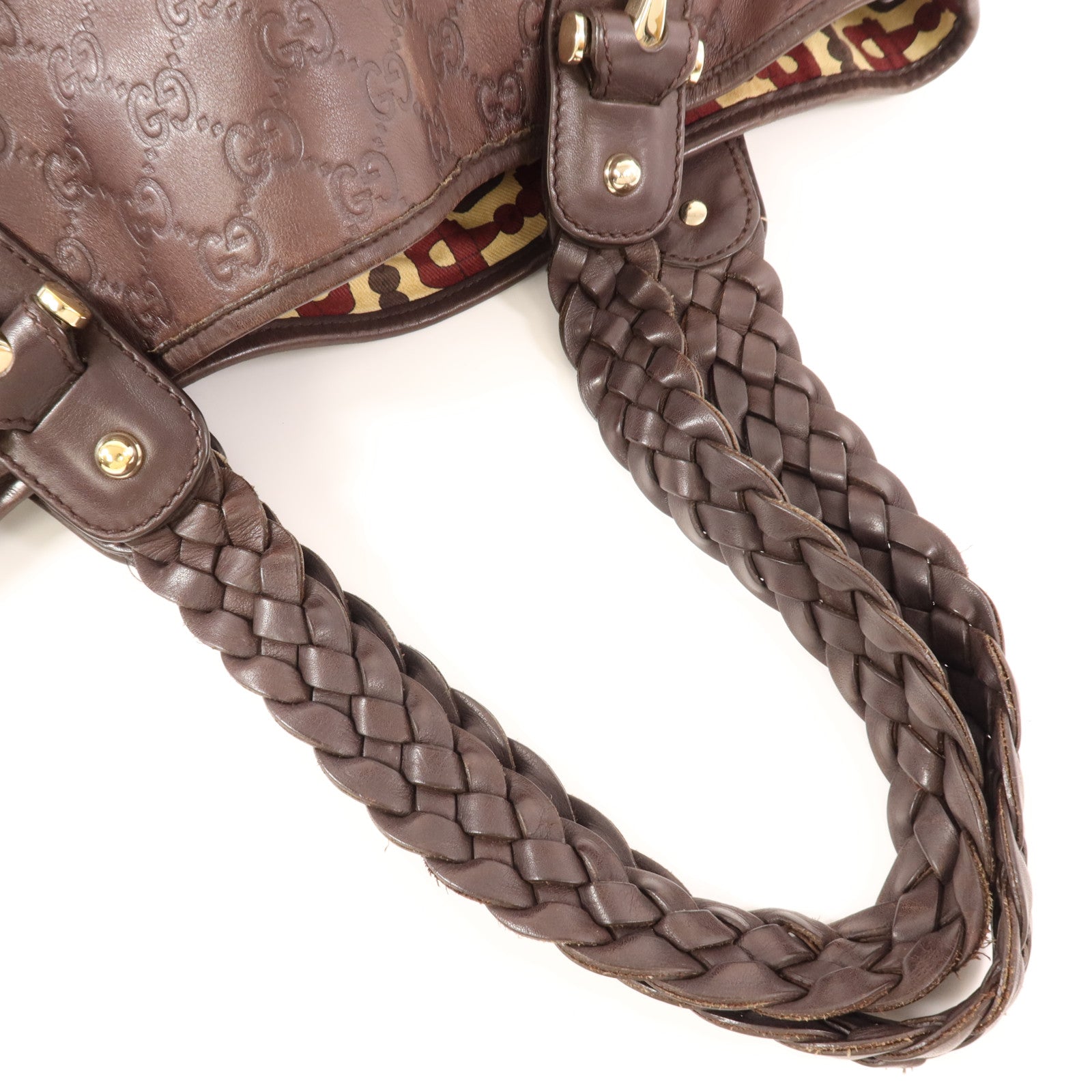 GUCCI 牛皮皮革Pelham金扣肩背袋