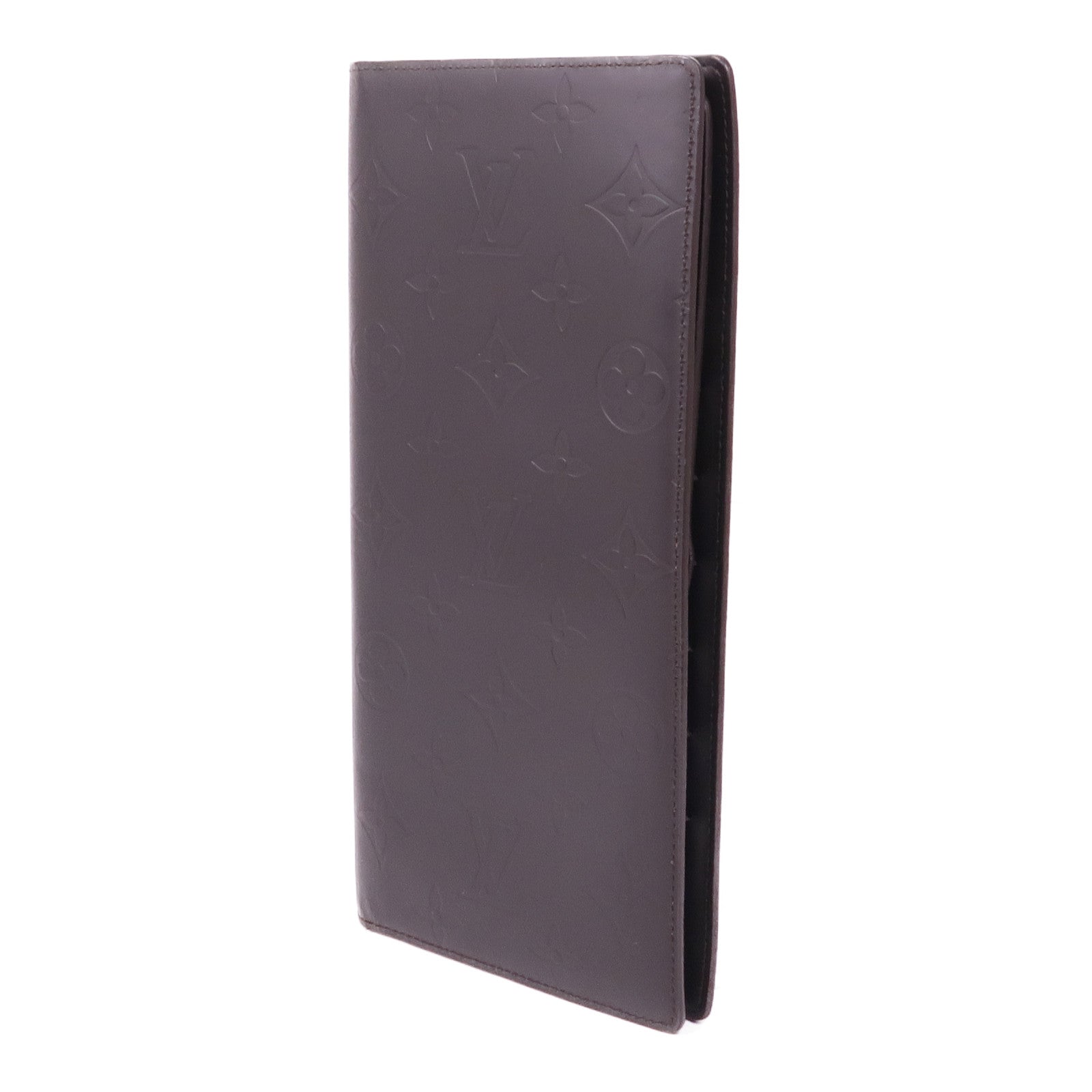 LOUIS VUITTON 【激減優惠】Monogram Glace Portefeuille Double銀扣長錢包