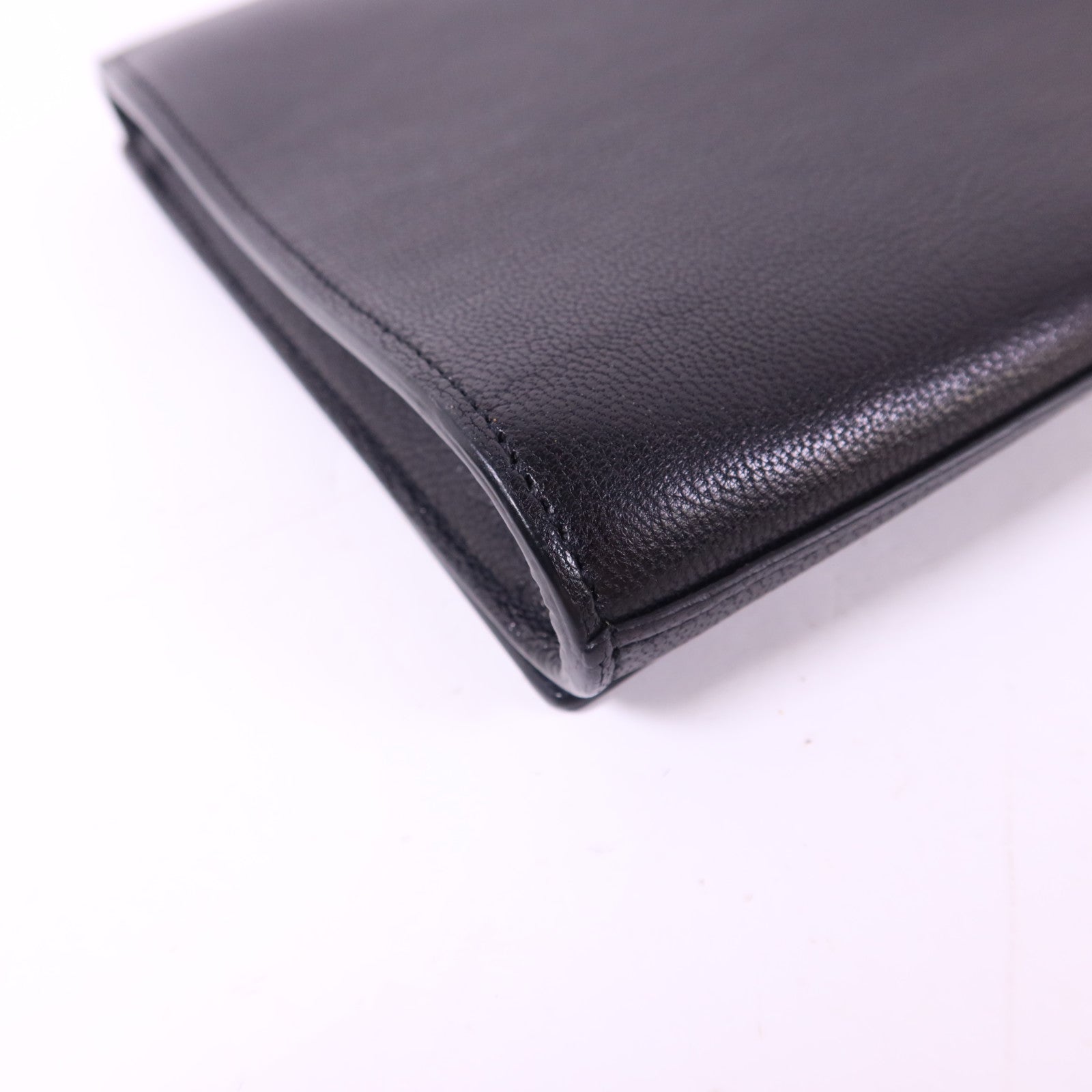 SAINT LAURENT 牛皮皮革Clutch Bag金扣手拿包