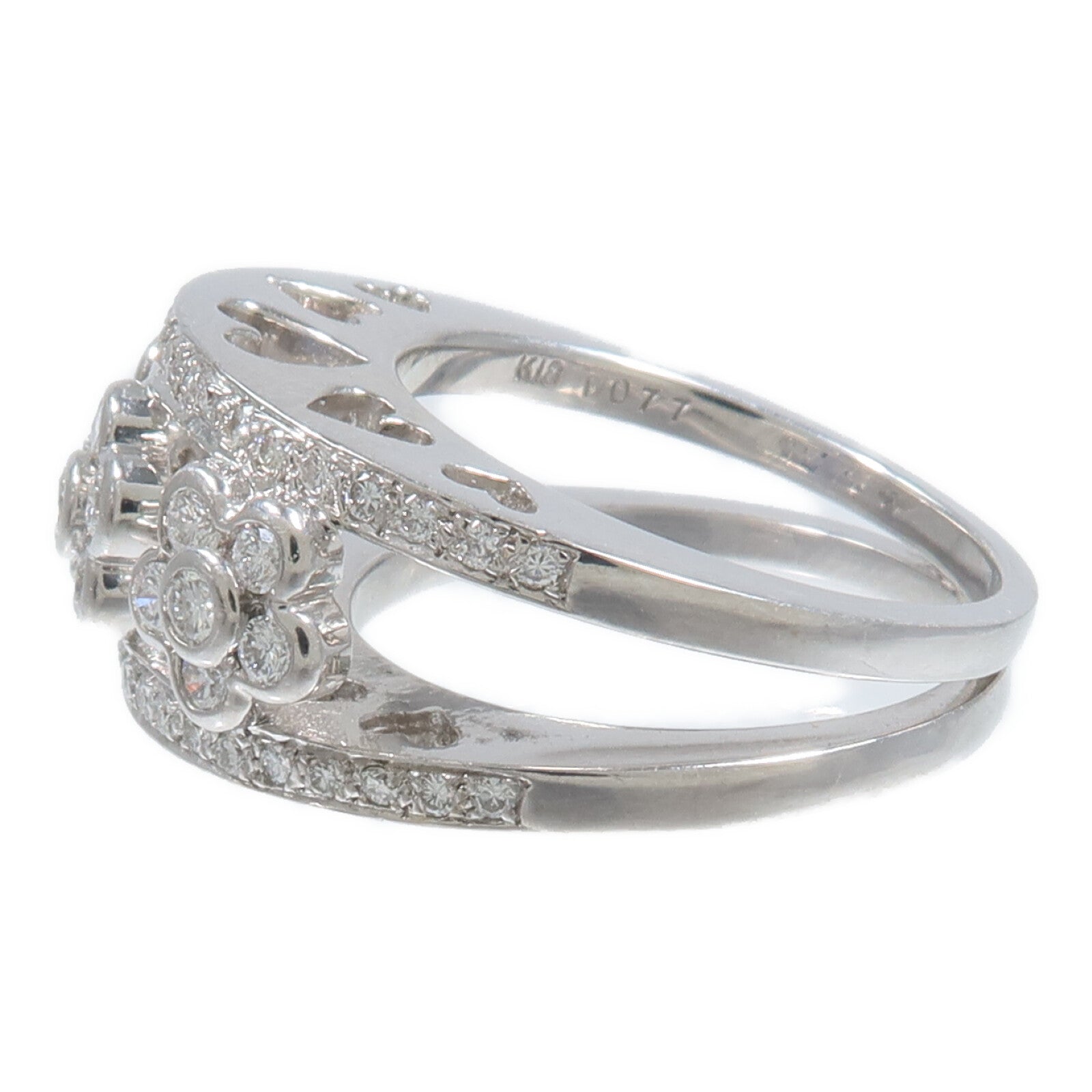 JEWELRY 18K白金Diamond Ring鑽石戒指