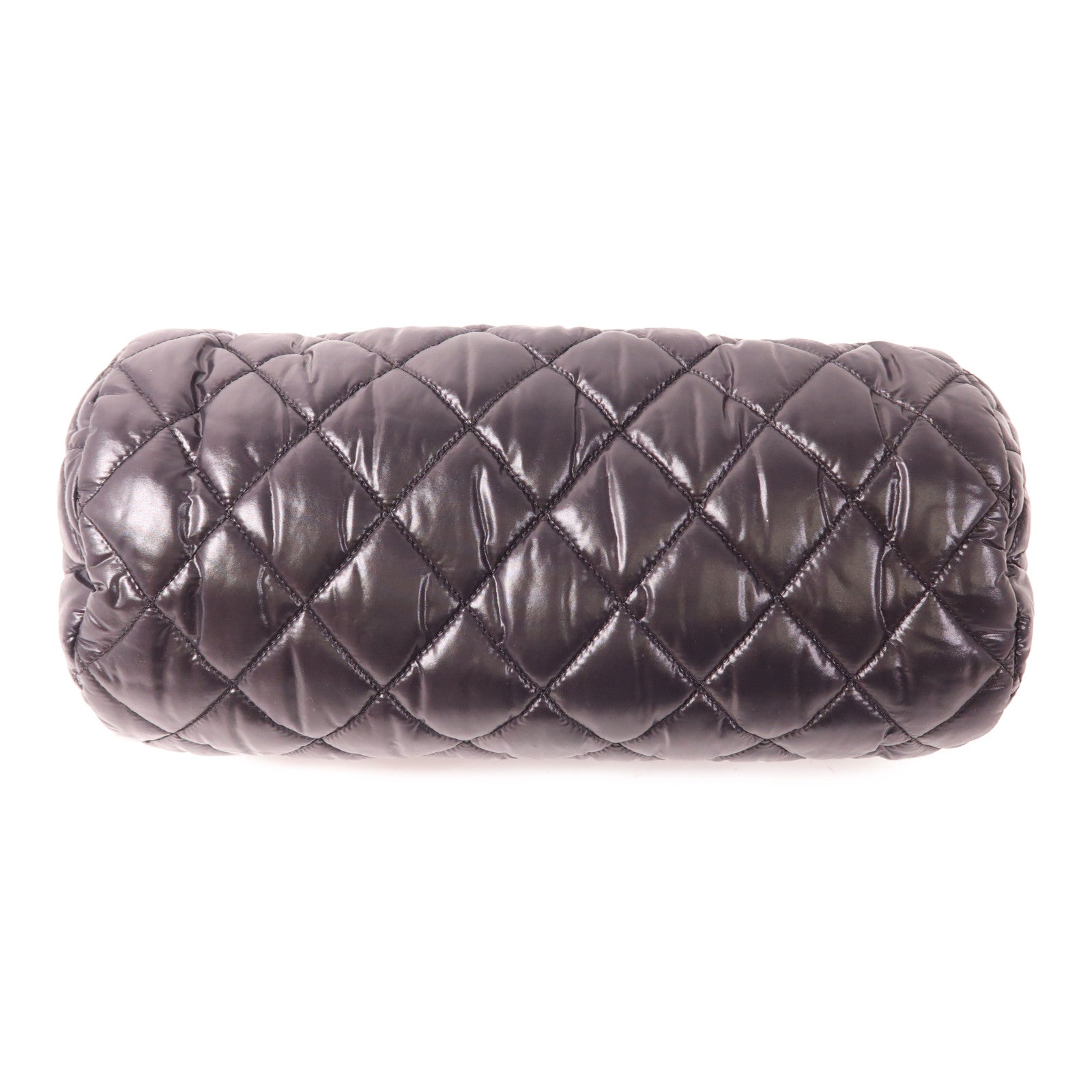 CHANEL 尼龍Handbag銀扣手拿包