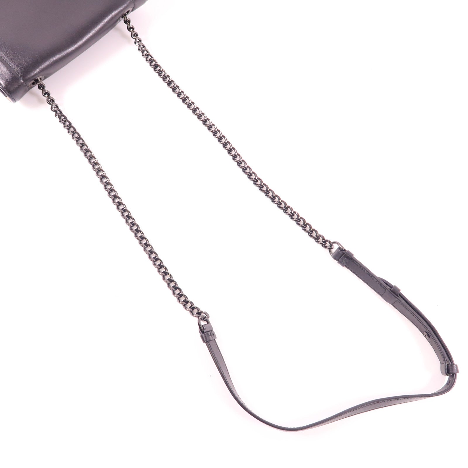 Salvatore Ferragamo 牛皮皮革Chain Shoulder鏈帶肩背袋