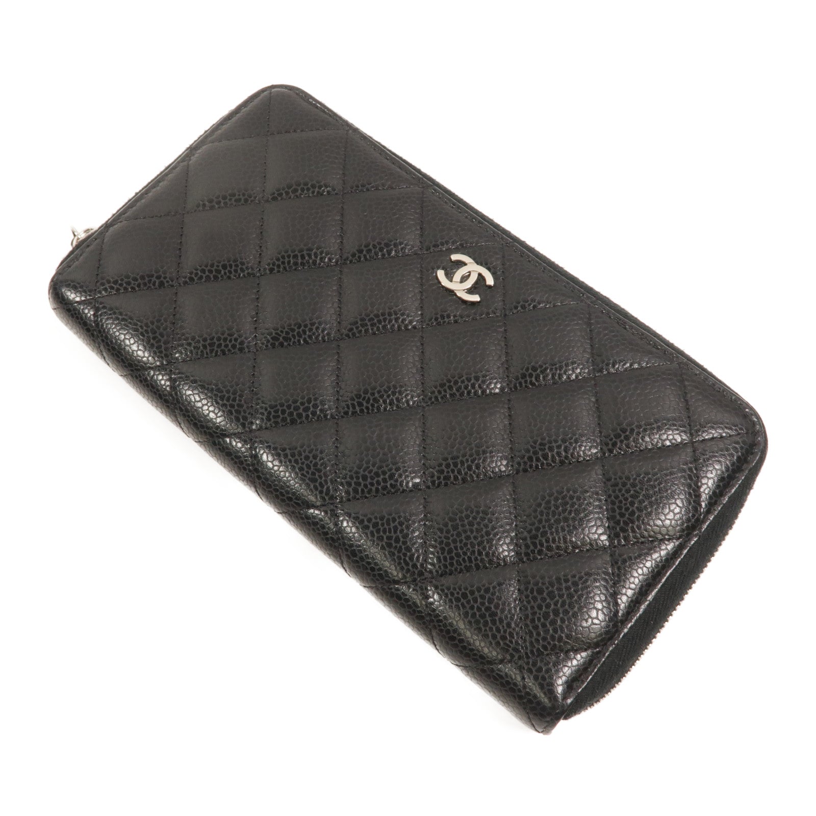 CHANEL 牛皮皮革Classic Zipped Long Wallet長錢包