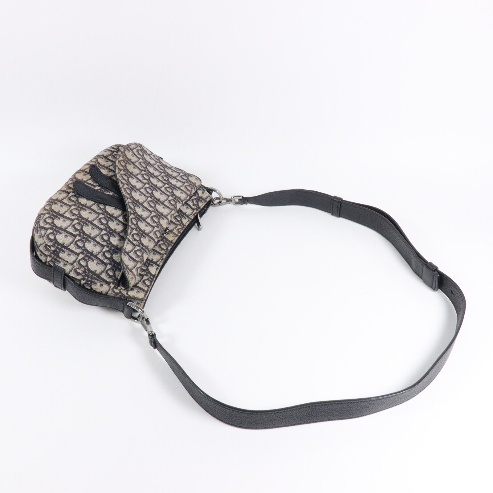 Dior 帆布Small Saddle Messenger肩背袋