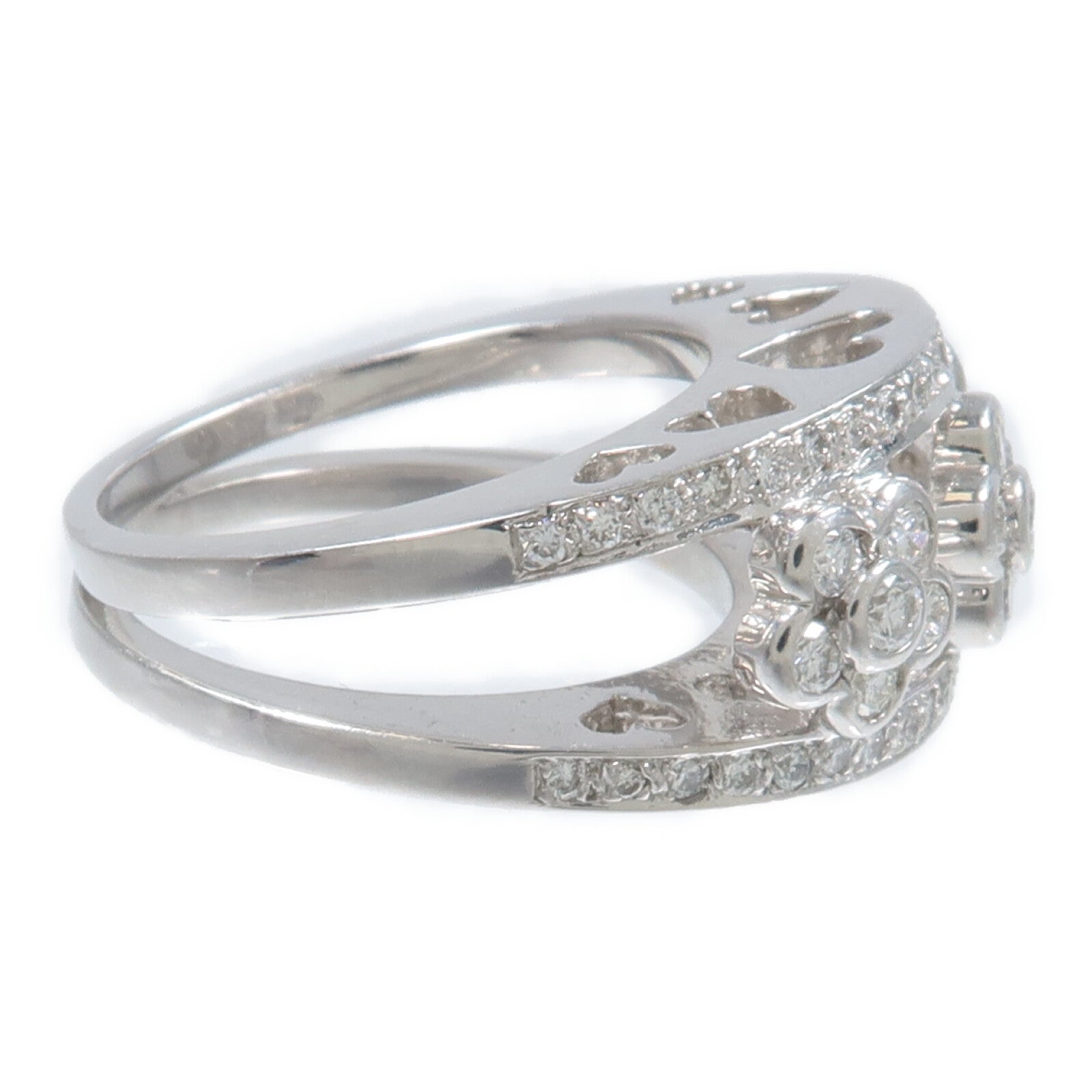 JEWELRY 18K白金Diamond Ring鑽石戒指