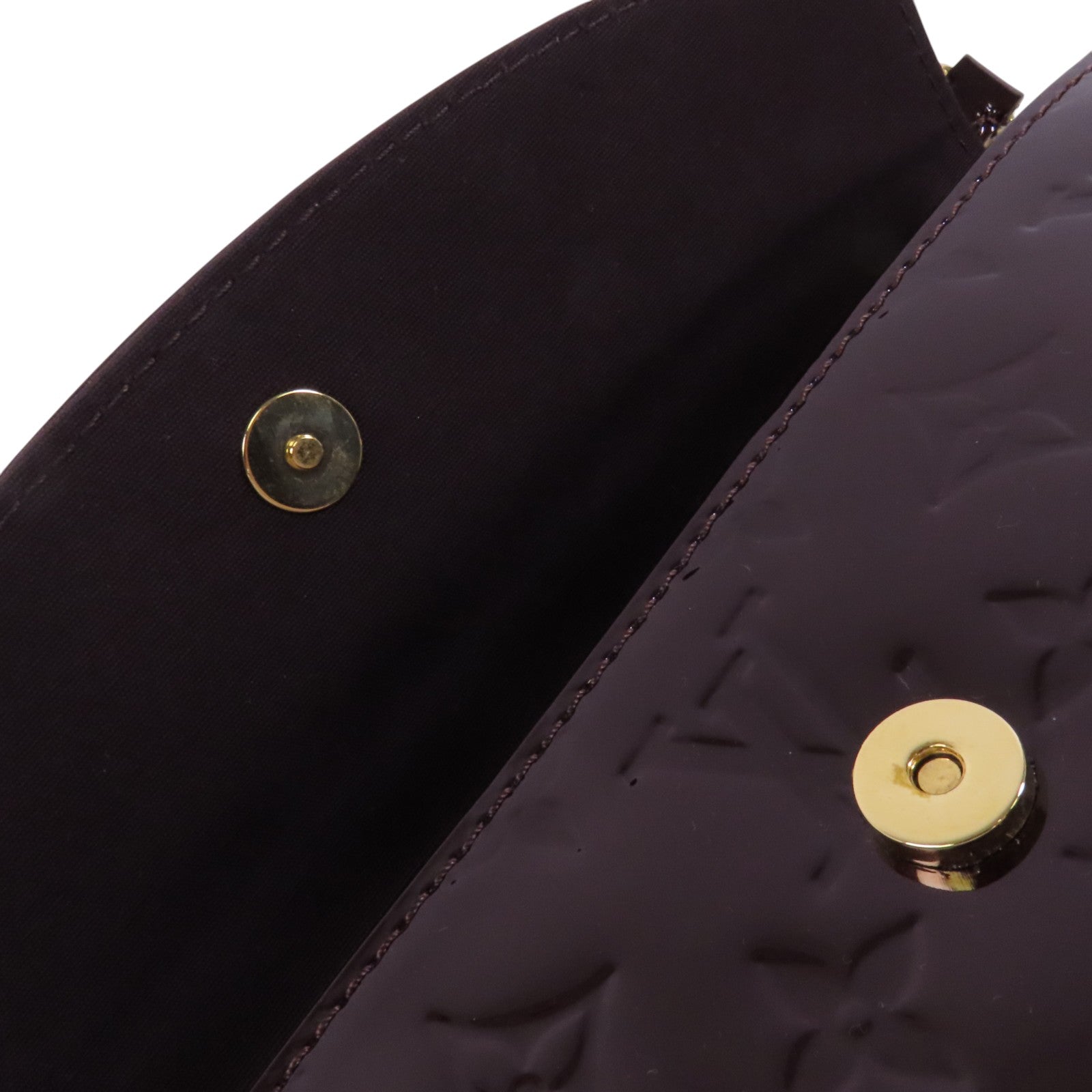 LOUIS VUITTON Monogram Vernis Sunset Boulevard金扣肩背袋