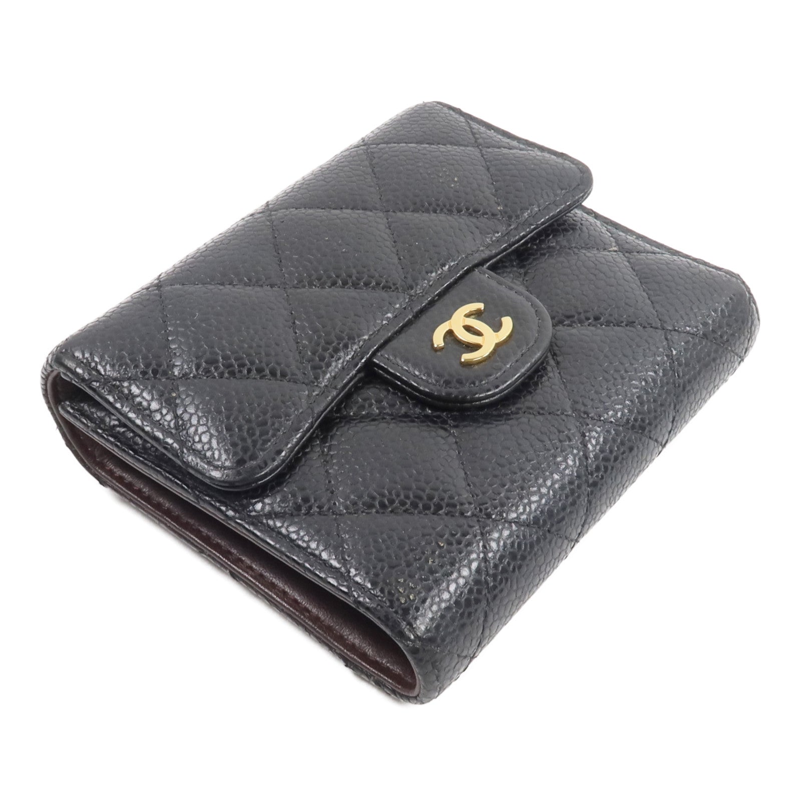 CHANEL 牛皮皮革Classic Small Flap Wallet錢包