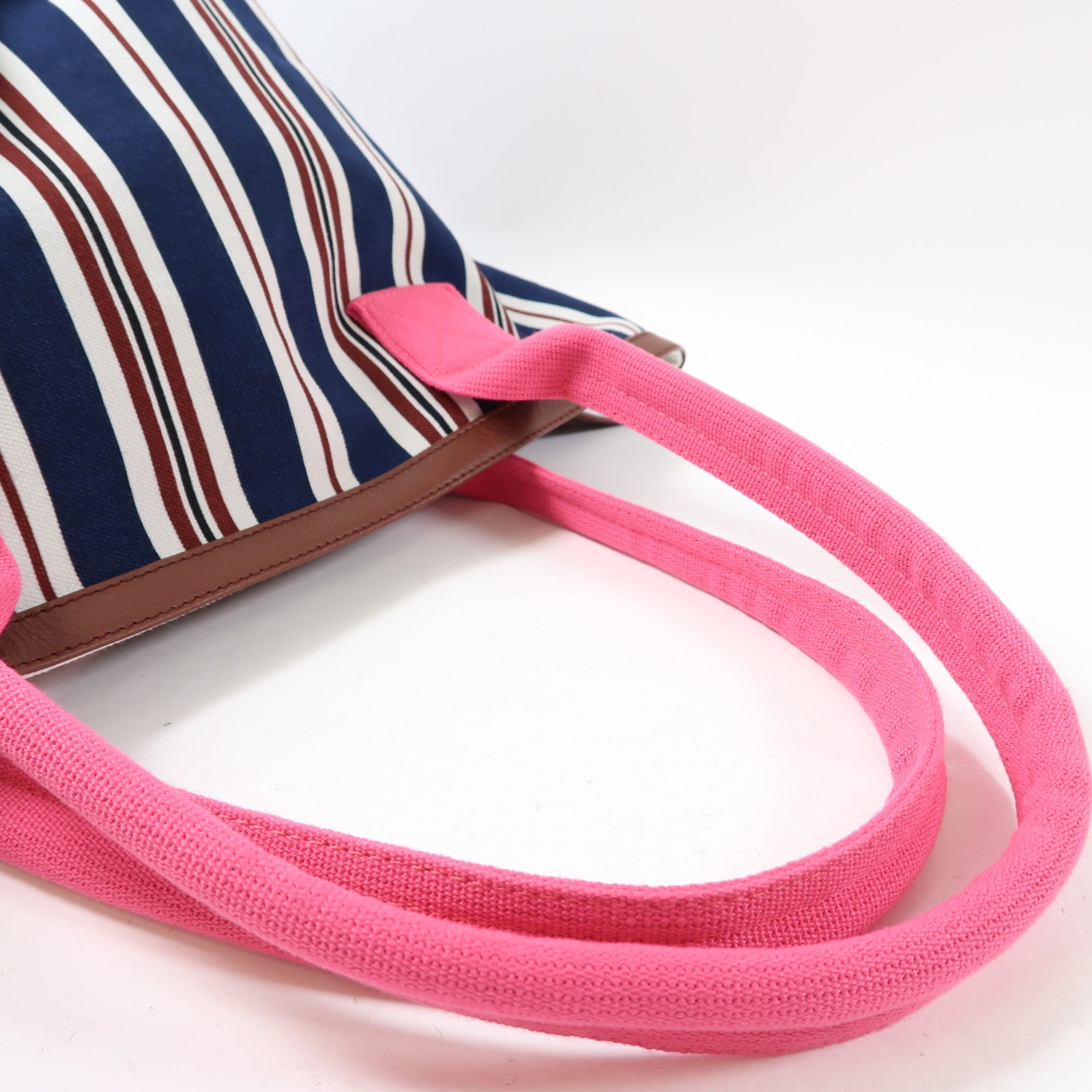 HERMES 帆布So Canvas Bag手挽袋藍色/多色