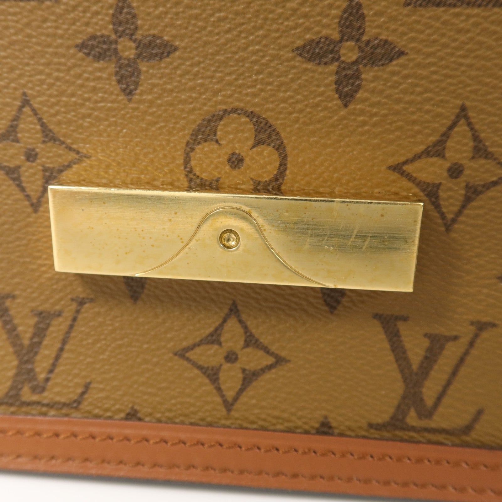 LOUIS VUITTON Monogram Reverse Mini Dauphine肩背袋
