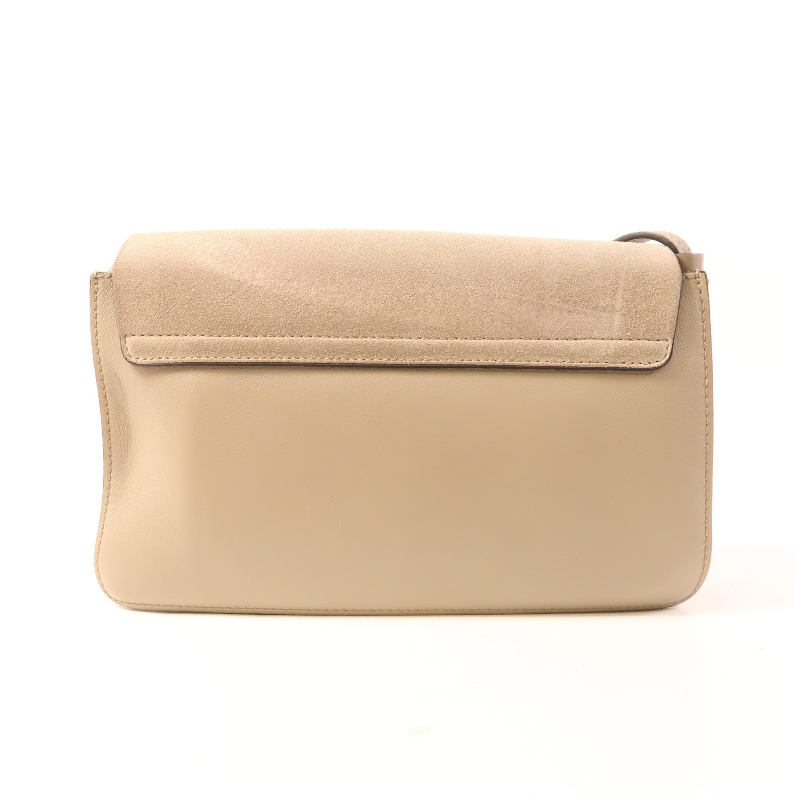 Chloe 牛皮皮革Shoulder Bag金扣肩背袋