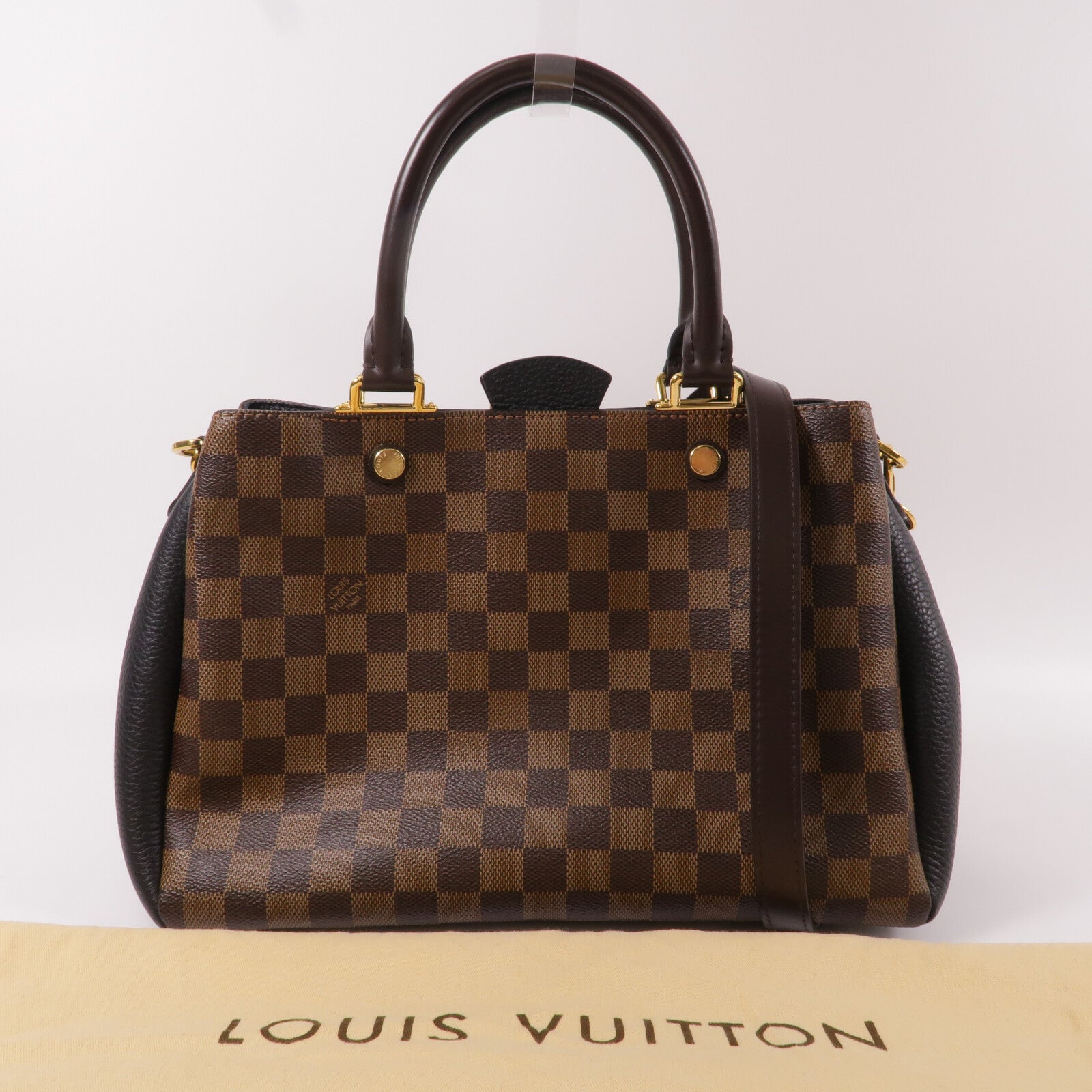 LOUIS VUITTON Damier Brittany手挽肩背兩用袋