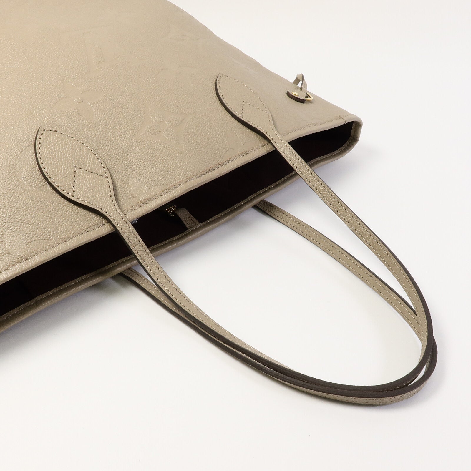LOUIS VUITTON Monogram Empreinte Neverfull MM肩背袋