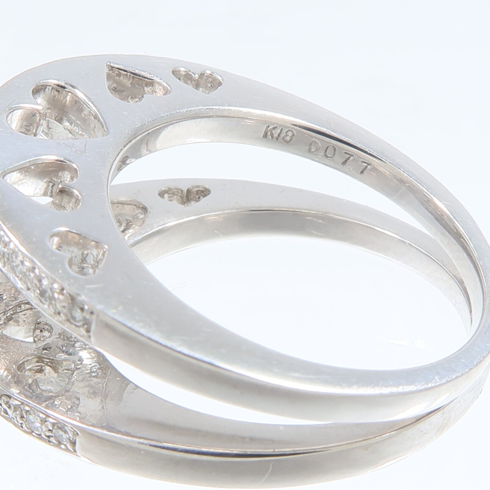 JEWELRY 18K白金Diamond Ring鑽石戒指