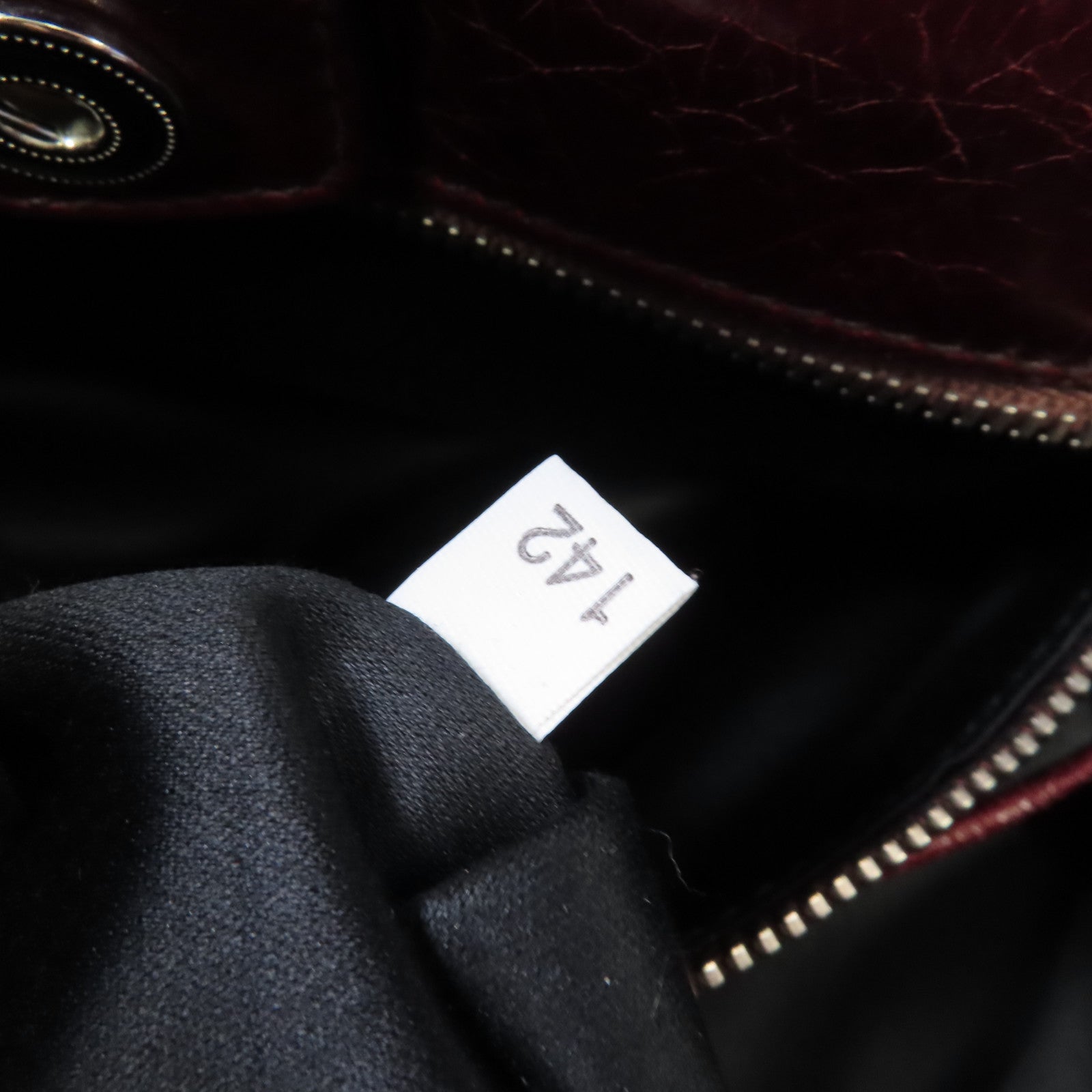 Miu Miu 牛皮皮革2 Way Shoulder銀扣手挽肩背兩用袋紅色