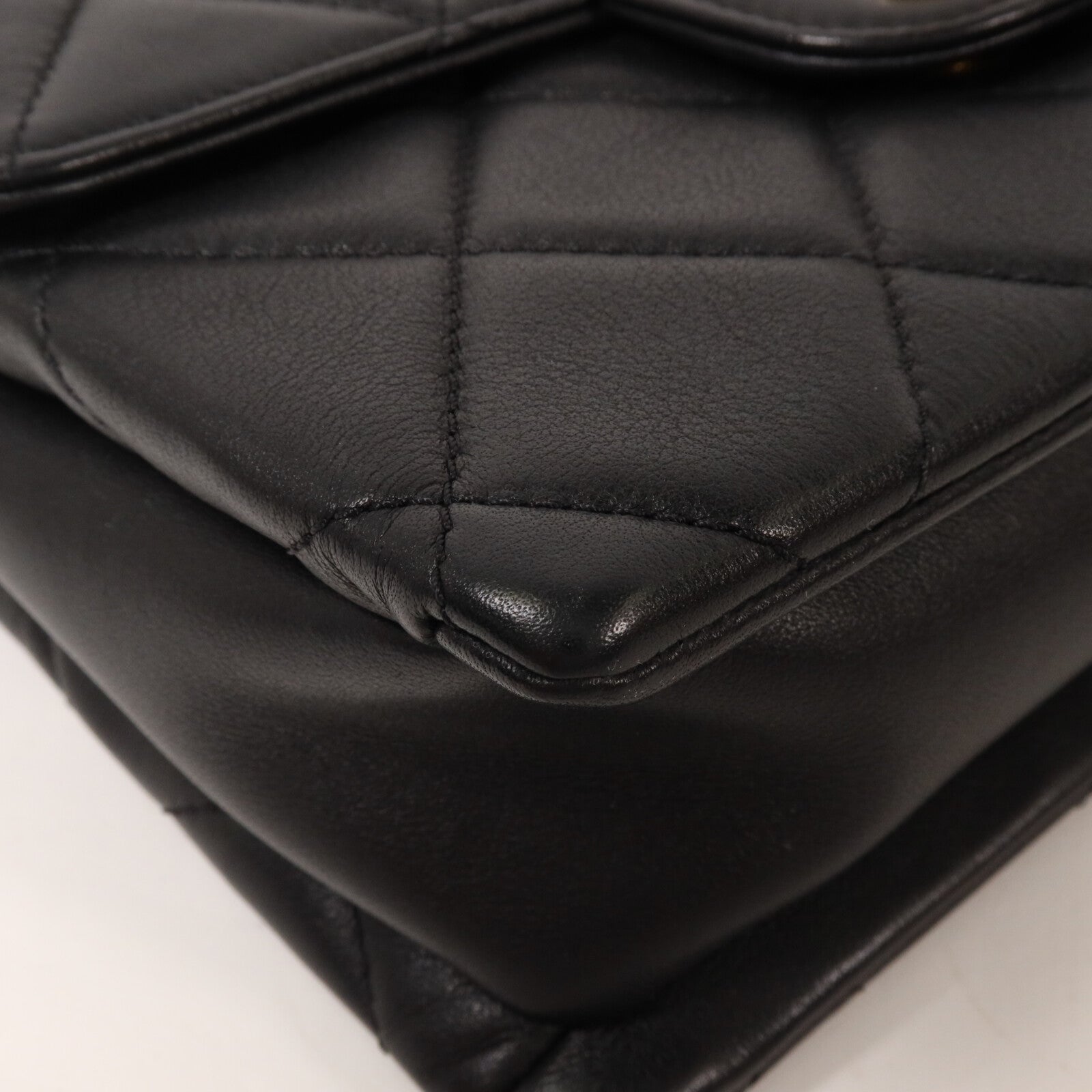 CHANEL 羊皮皮革Flap Bag鏈帶肩背袋