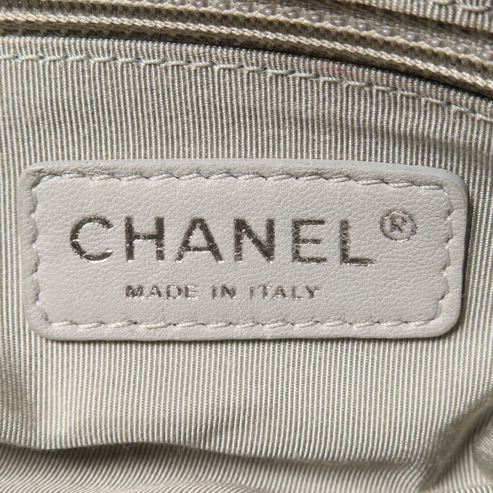 CHANEL 尼龍Bubble Bag鏈帶肩背袋