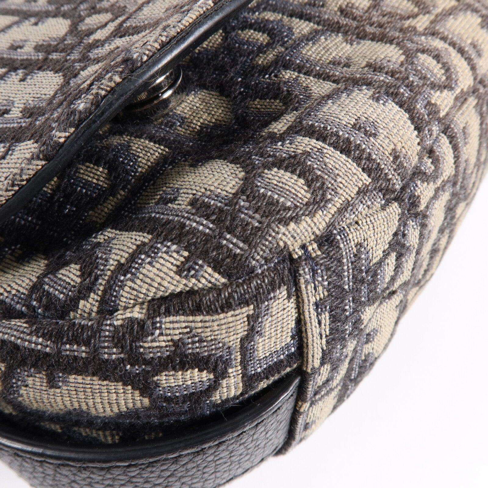 Dior 帆布Small Saddle Messenger肩背袋