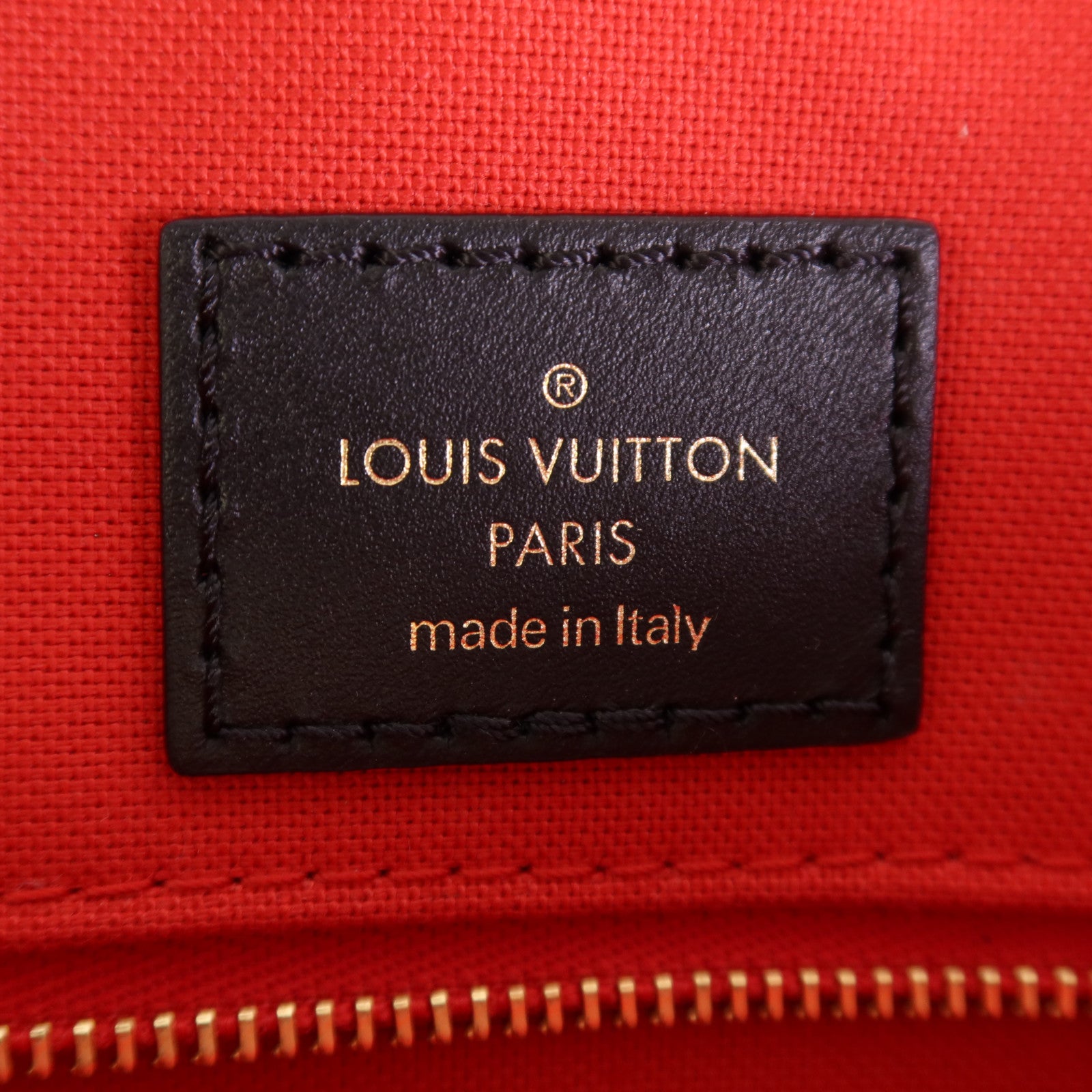 LOUIS VUITTON LV GHW On The Go MM 2 Way Bag M45321 Monogram Giant Brown