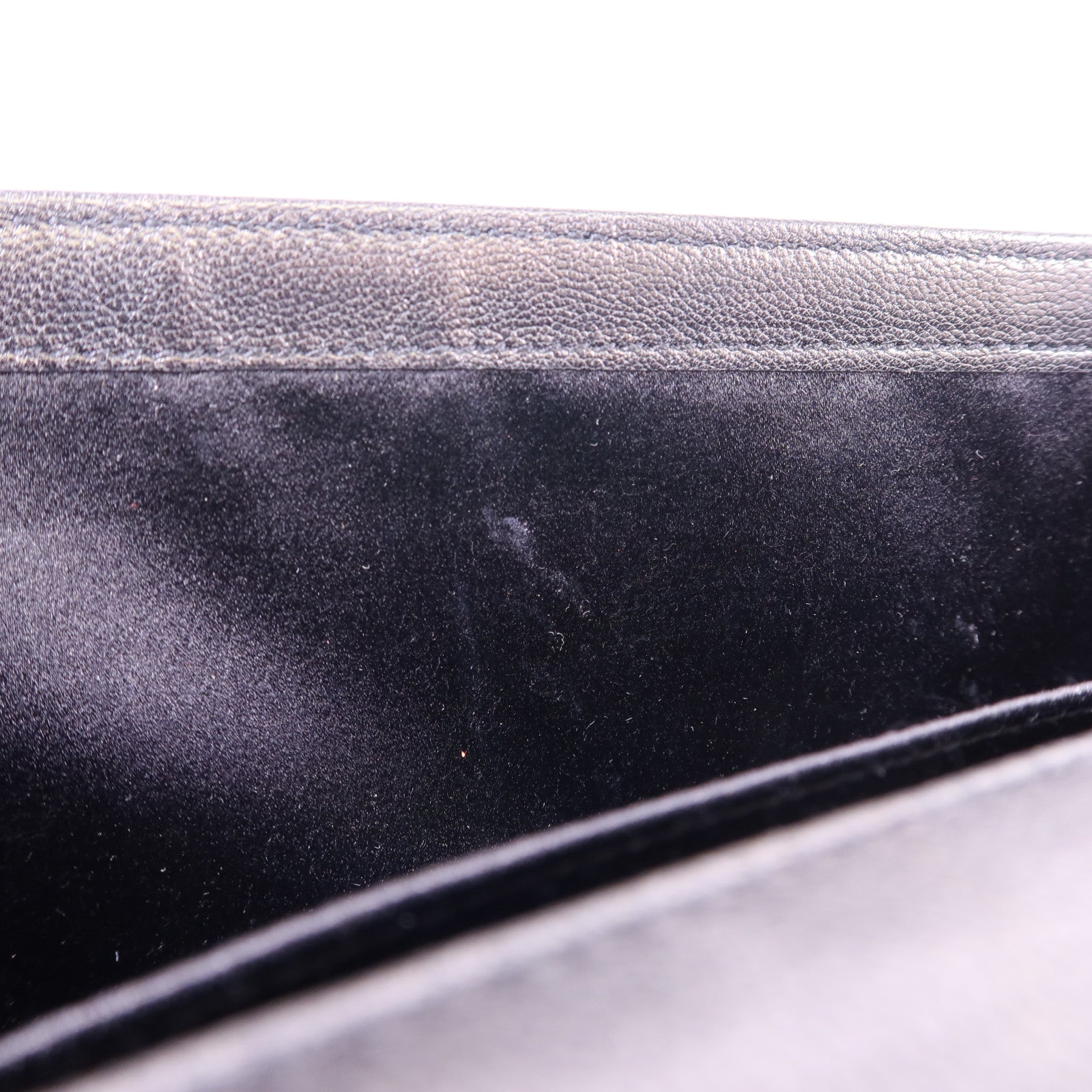 SAINT LAURENT 牛皮皮革Clutch Bag金扣手拿包