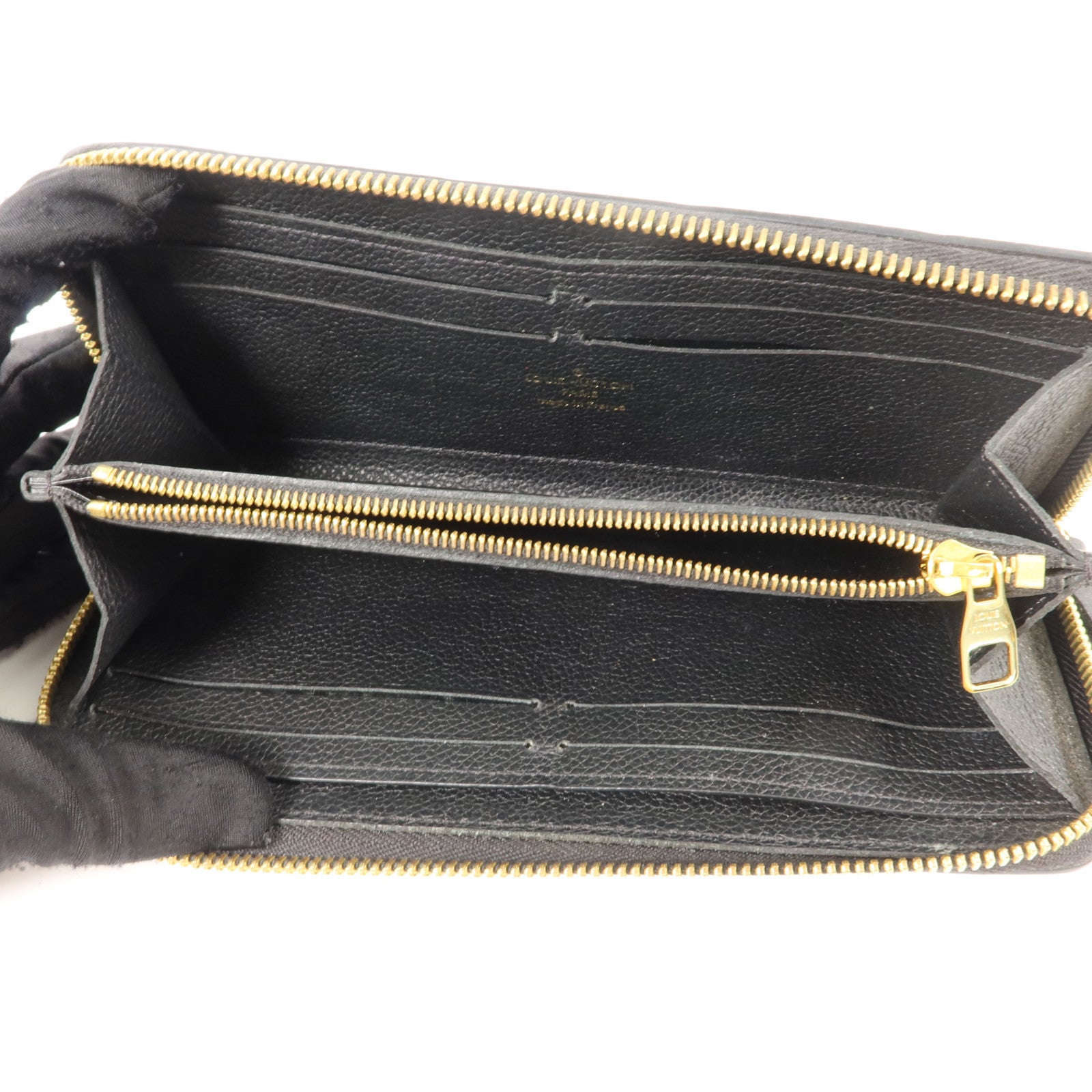 LOUIS VUITTON Monogram Empreinte Portefeuille Wallet Long Wallet金扣拉鏈長錢包