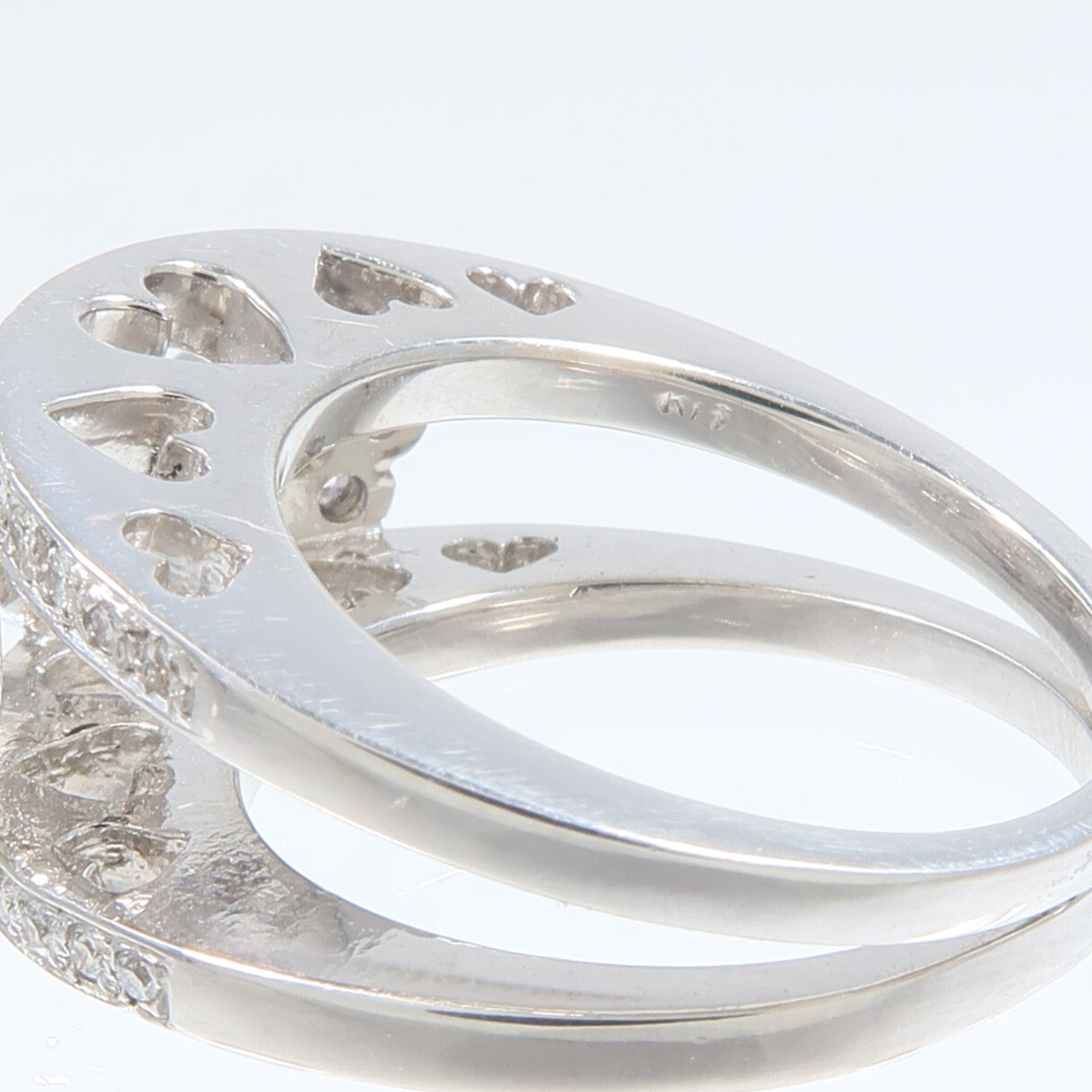 JEWELRY 18K白金Diamond Ring鑽石戒指