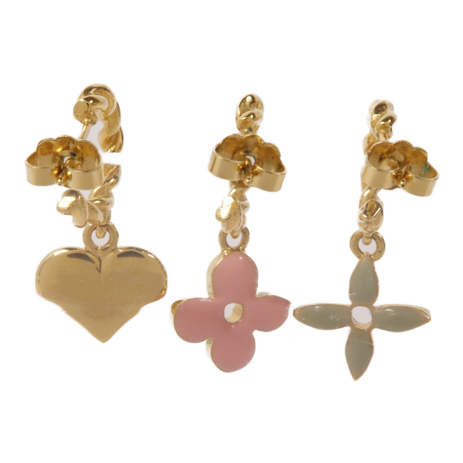 LOUIS VUITTON 金屬 Boucle D'oreille Sweet耳環