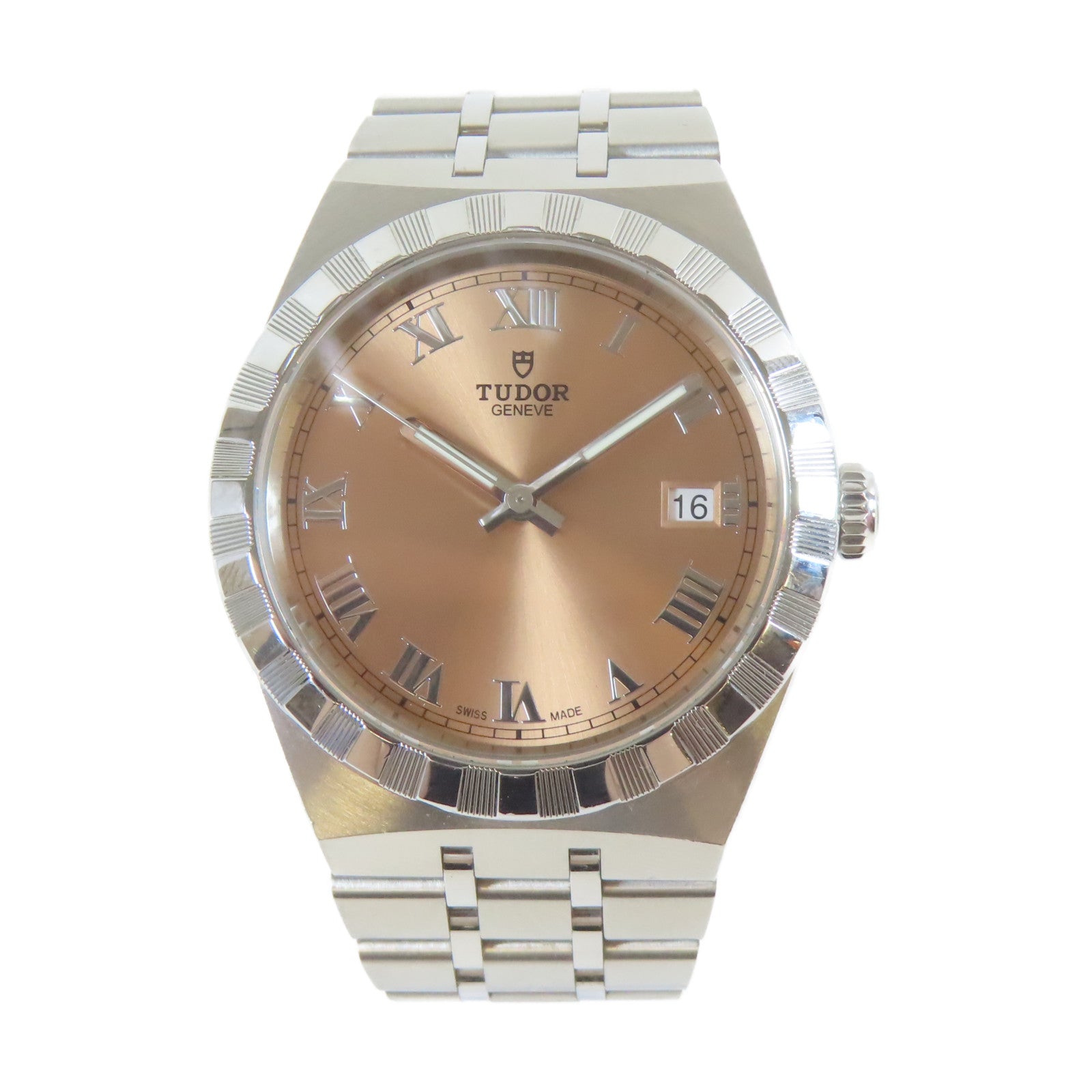 TUDOR 不鏽鋼Tudor Royal自動機芯手錶銅色#14cm