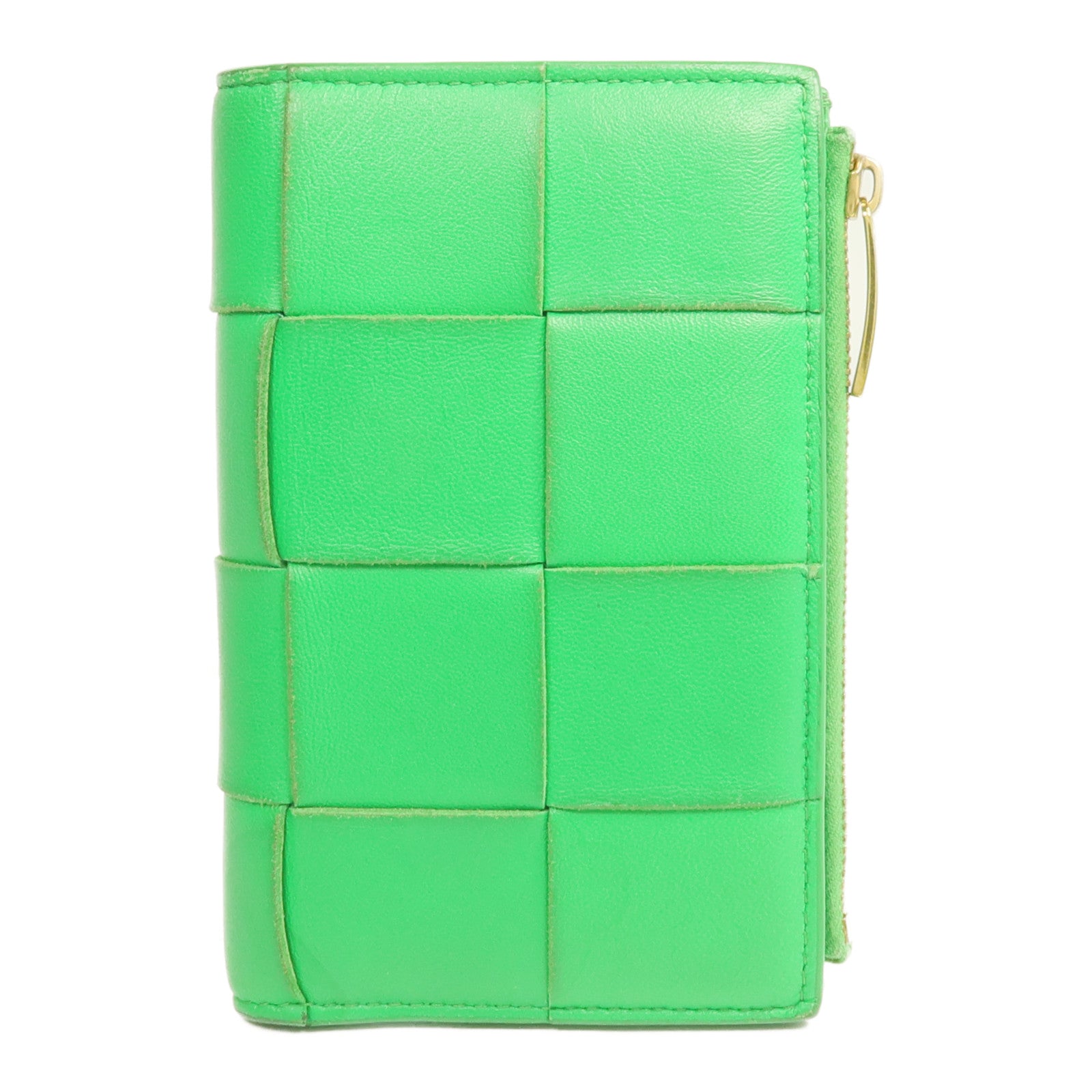 BOTTEGA VENETA 羊皮皮革Wallet金扣錢包