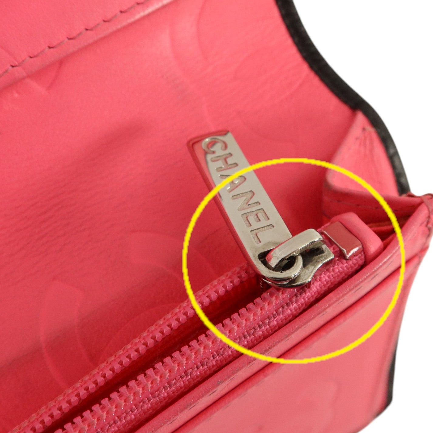 CHANEL 牛皮皮革Cambon Wallet長錢包