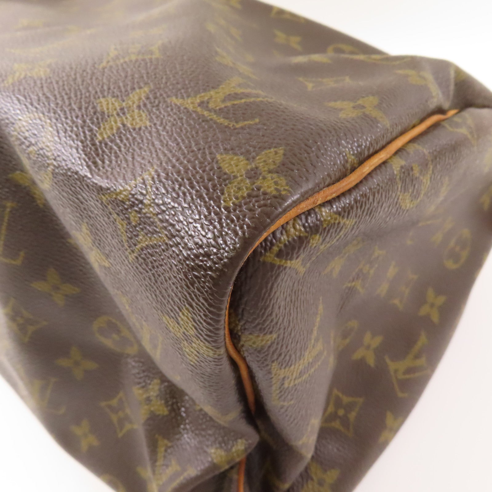 LOUIS VUITTON LV GHW Speedy 30 Handbag Boston Bag M41526 Monogram Brown