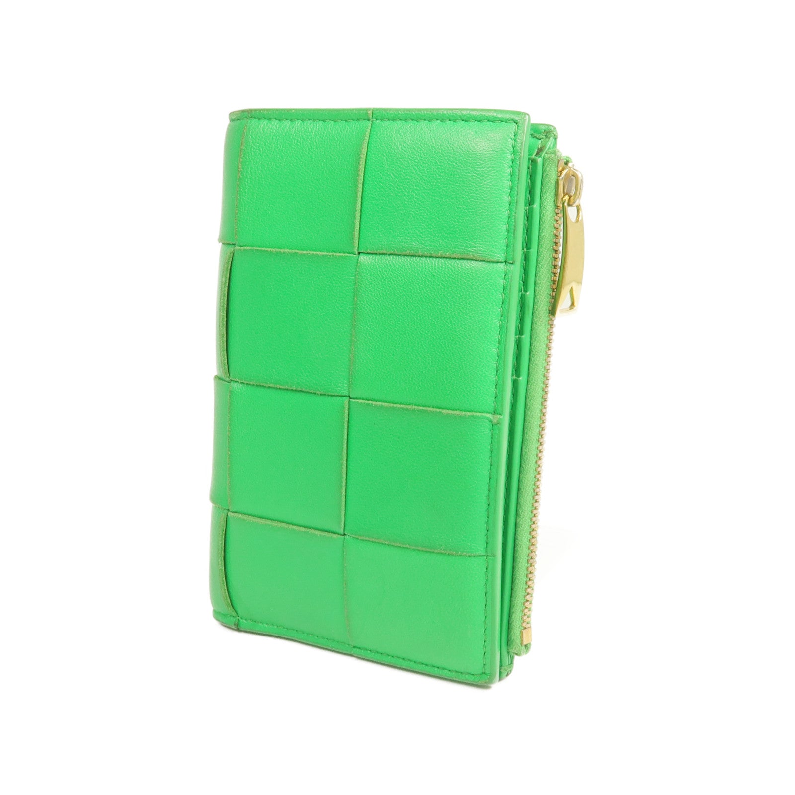 BOTTEGA VENETA 羊皮皮革Wallet金扣錢包