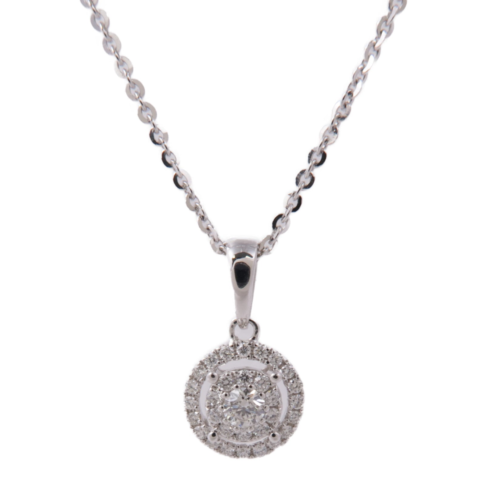 JEWELRY 【激減優惠】18K白金Diamond Necklace鑽石項鍊