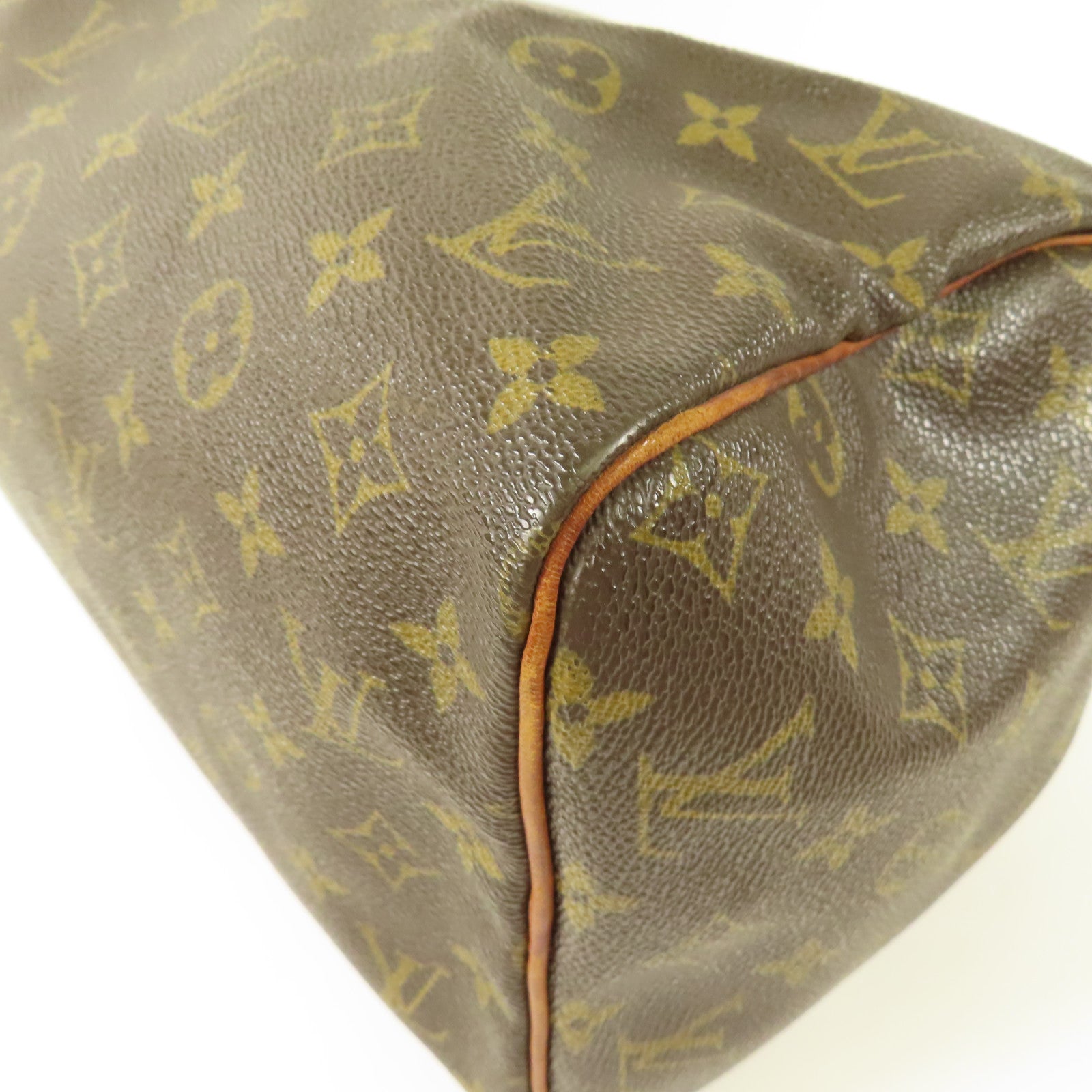 LOUIS VUITTON LV GHW Speedy 30 Handbag Boston Bag M41526 Monogram Brown