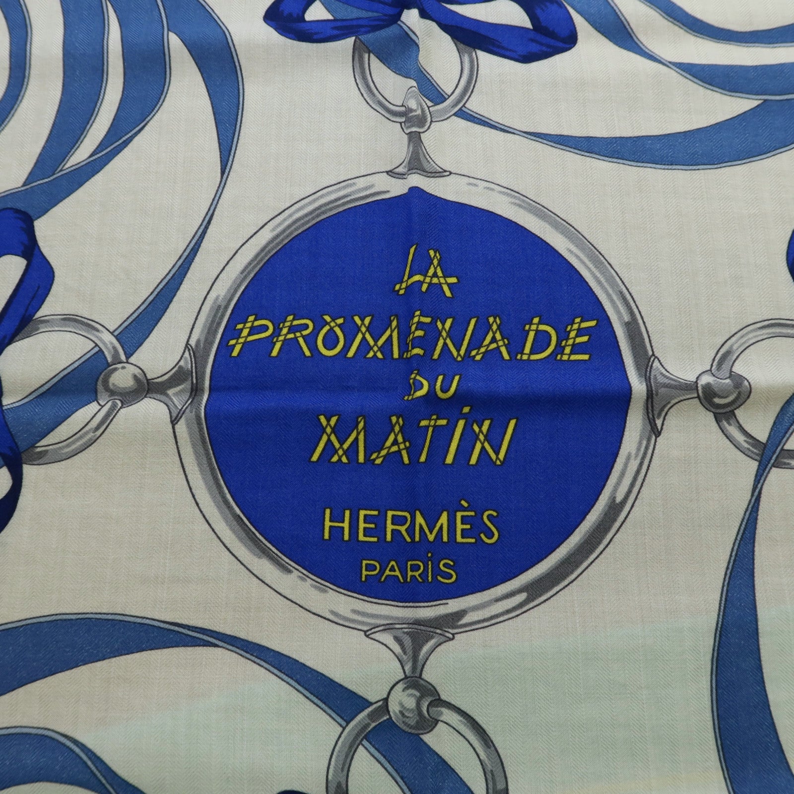 HERMES 羊絨/絲質Scarf 140X140絲巾