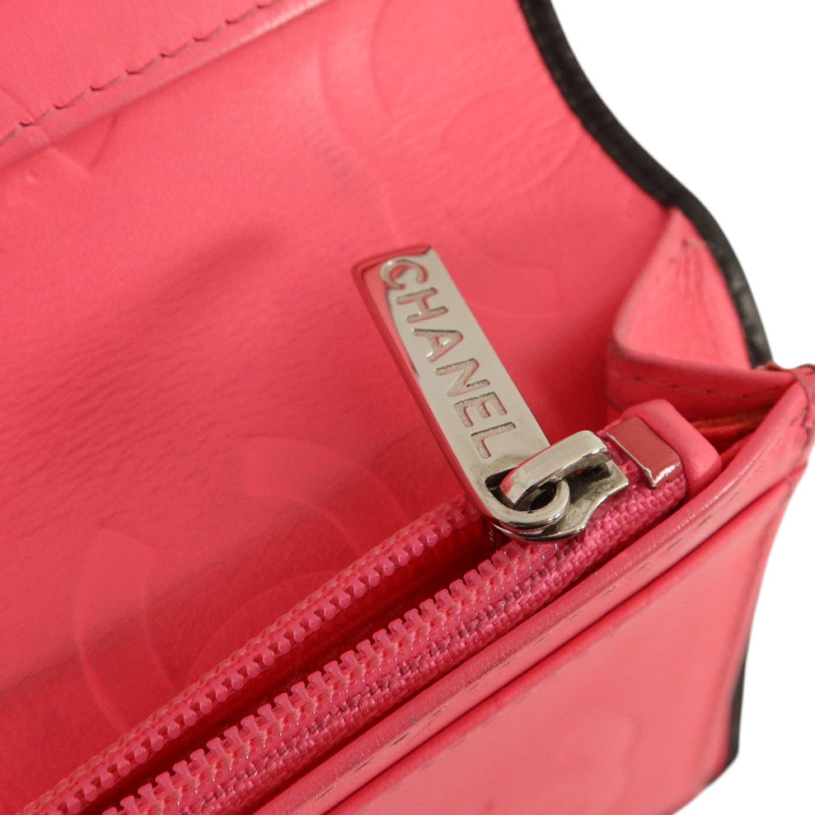 CHANEL 牛皮皮革Cambon Wallet長錢包