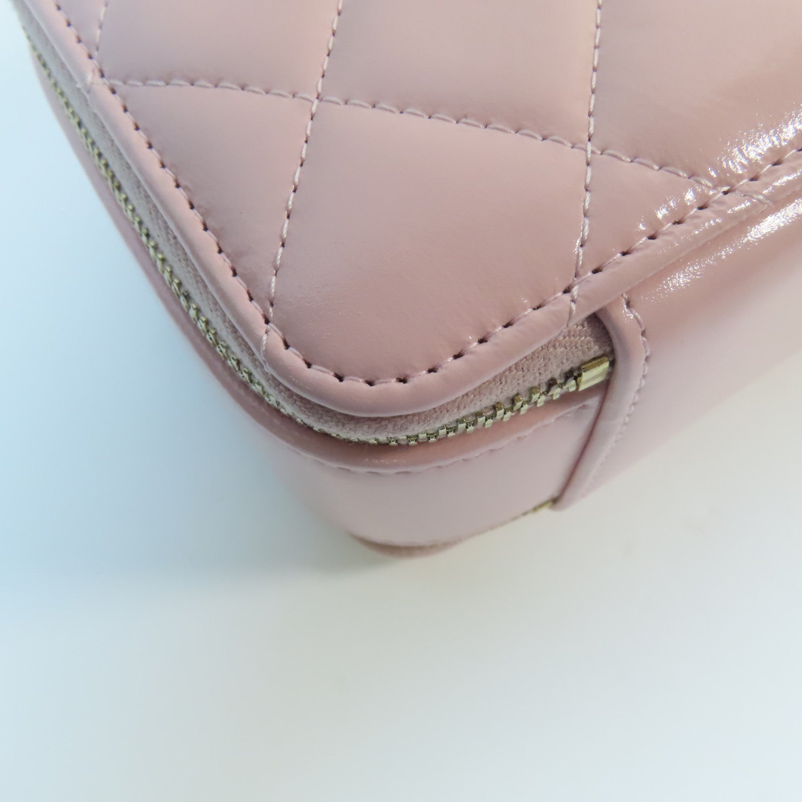 CHANEL 皮革2 Way Shoulder金扣手挽肩背兩用袋