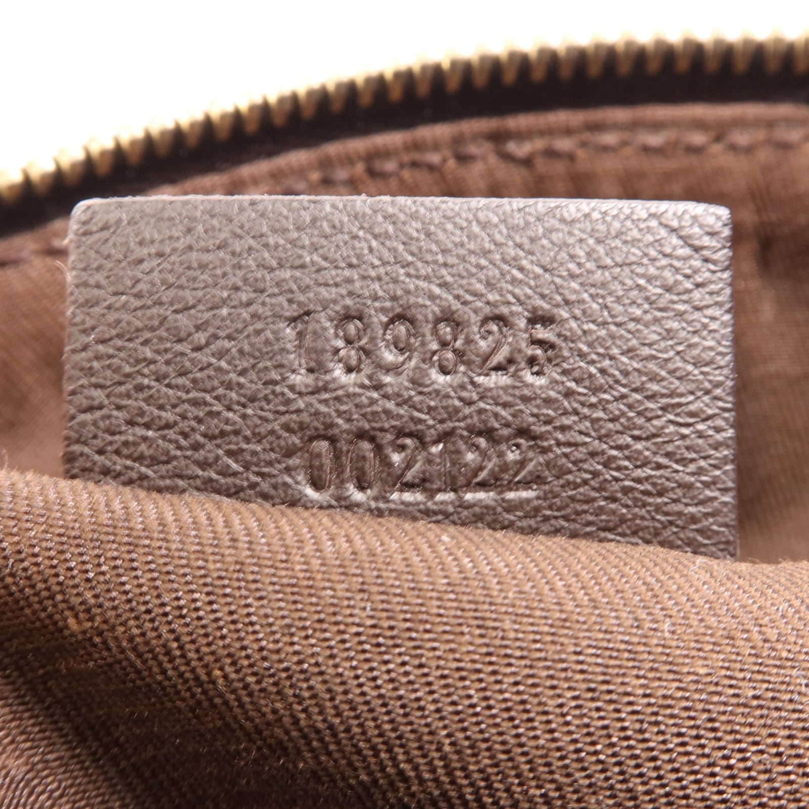 GUCCI 帆布Trophy金扣手挽袋