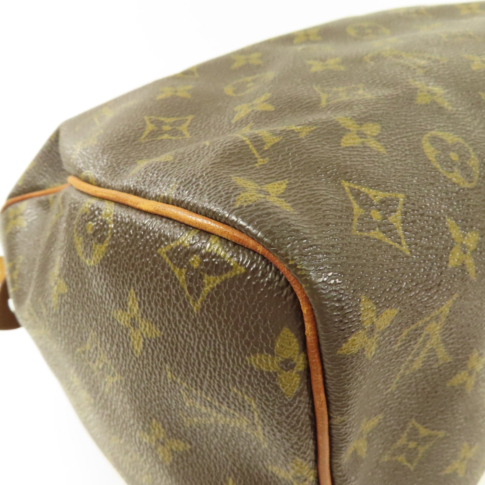 LOUIS VUITTON LV GHW Speedy 30 Handbag Boston Bag M41526 Monogram Brown