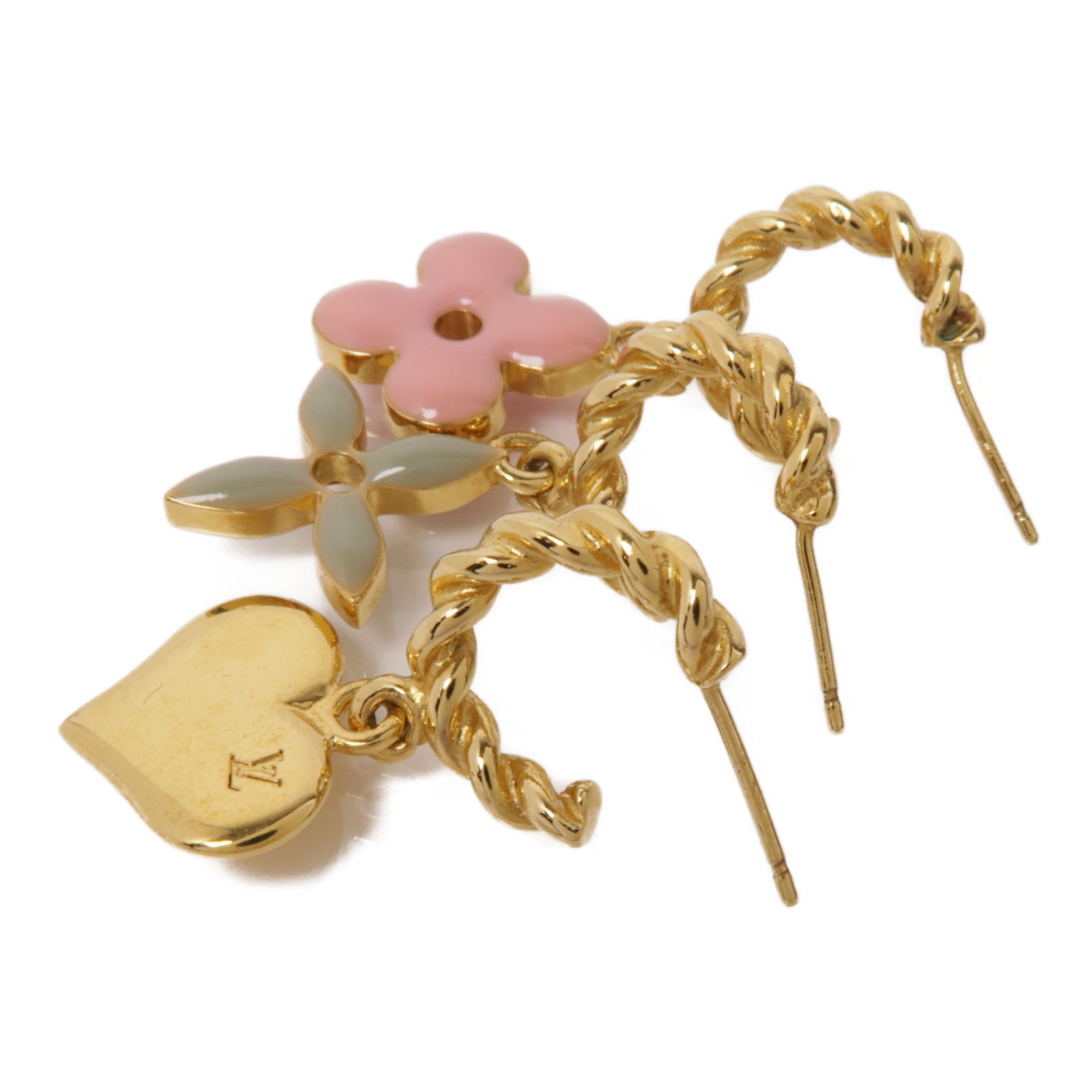 LOUIS VUITTON 金屬 Boucle D'oreille Sweet耳環