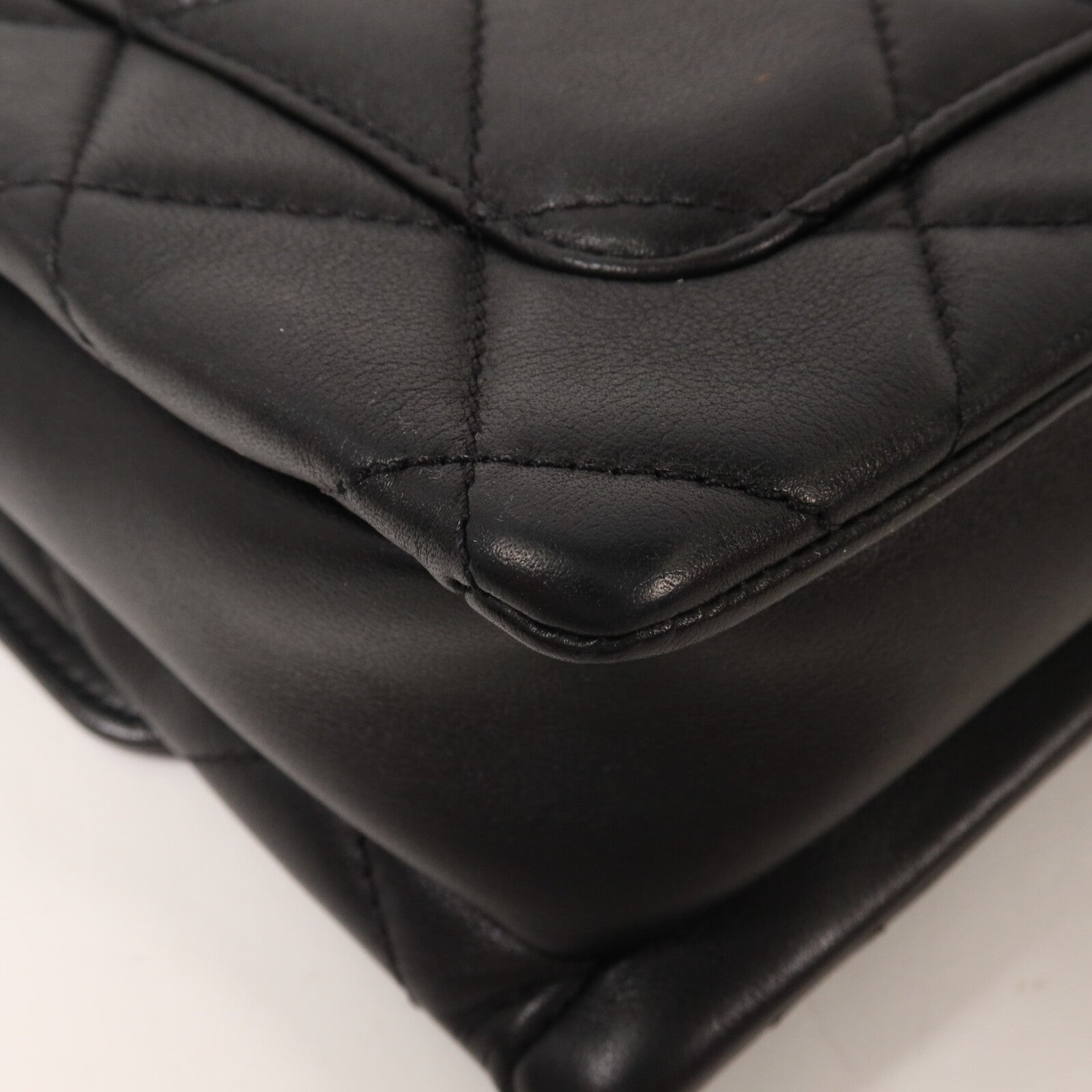 CHANEL 羊皮皮革Flap Bag鏈帶肩背袋