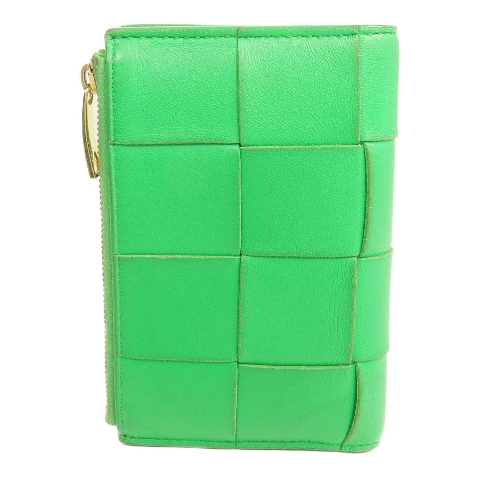 BOTTEGA VENETA 羊皮皮革Wallet金扣錢包