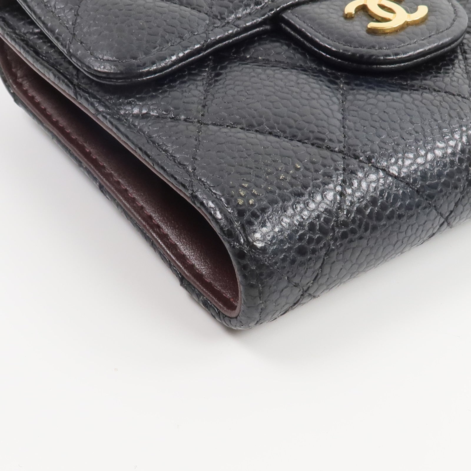 CHANEL 牛皮皮革Classic Small Flap Wallet錢包