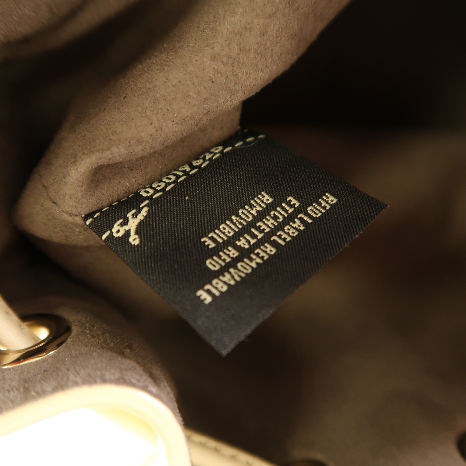 FENDI 【激減優惠】牛皮皮革Mon Tresor金扣手挽肩背兩用袋白色