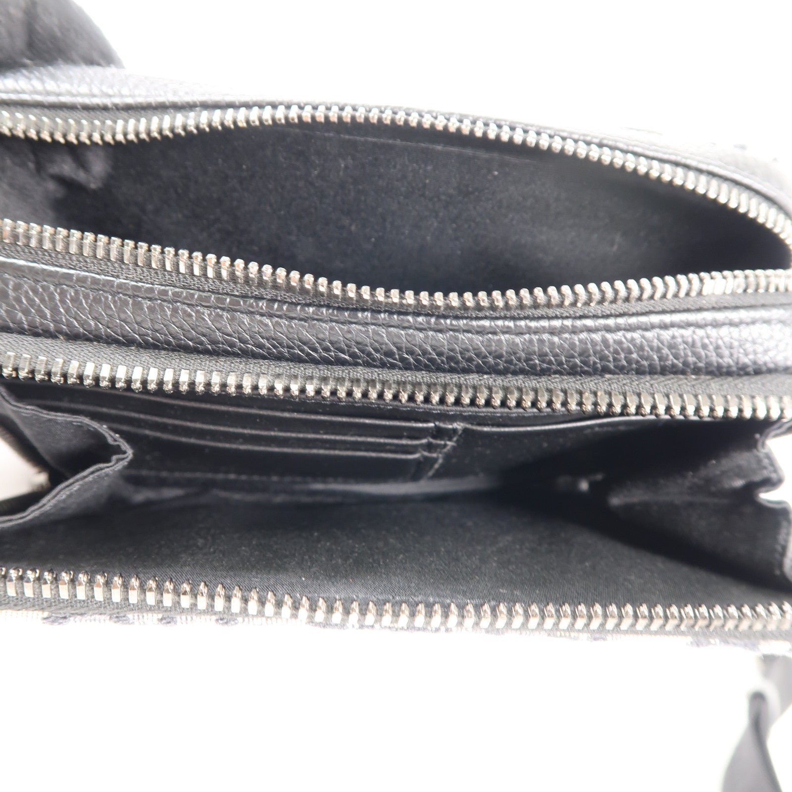 Dior 帆布Zipped Pouch With Strap銀扣肩背袋