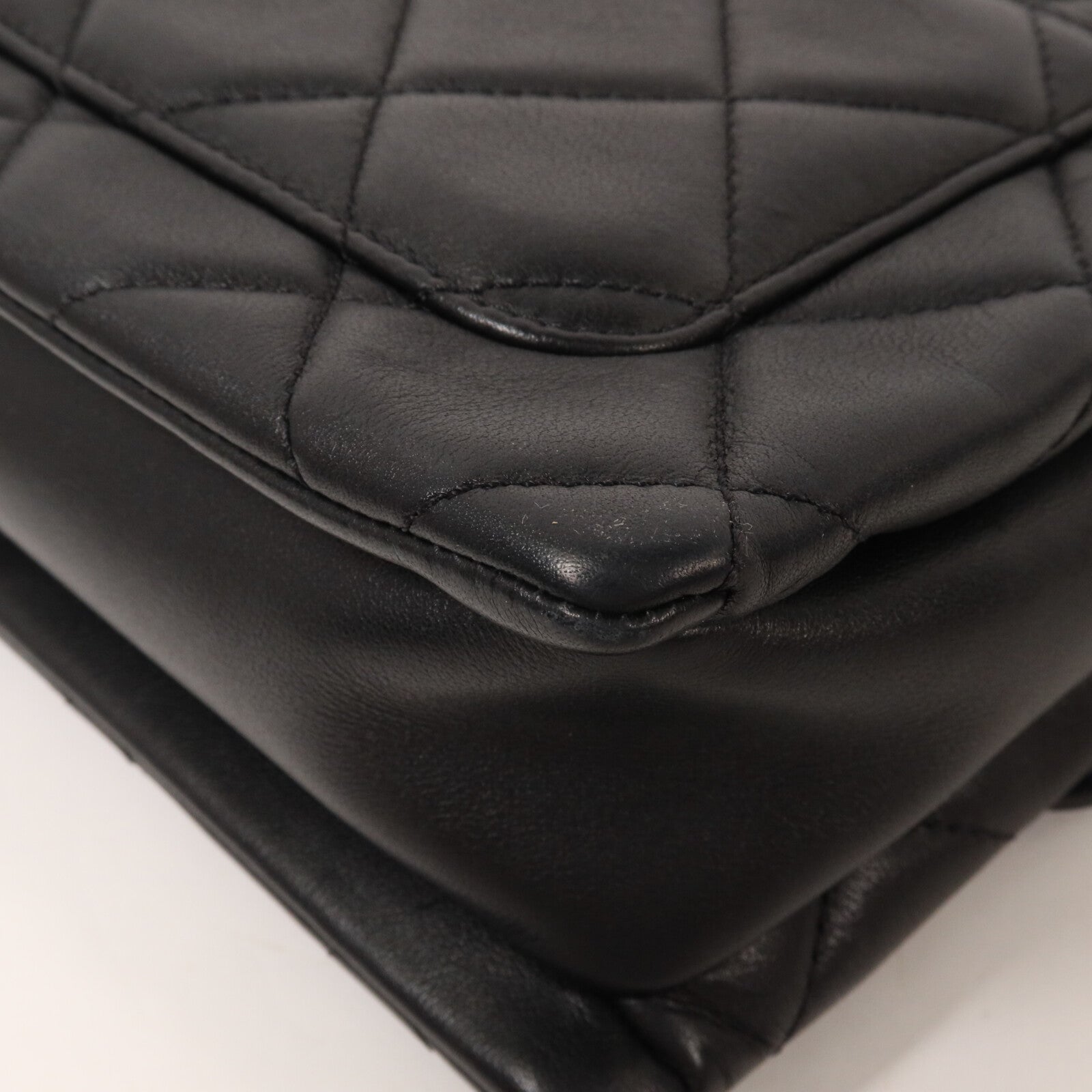CHANEL 羊皮皮革Flap Bag鏈帶肩背袋