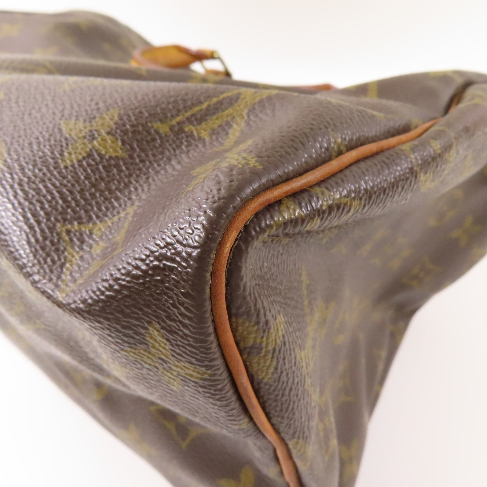 LOUIS VUITTON LV GHW Speedy 30 Handbag Boston Bag M41526 Monogram Brown